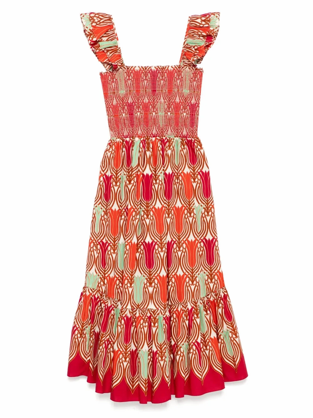 Lightweight-Layer Ruby Dress in Lana Egret