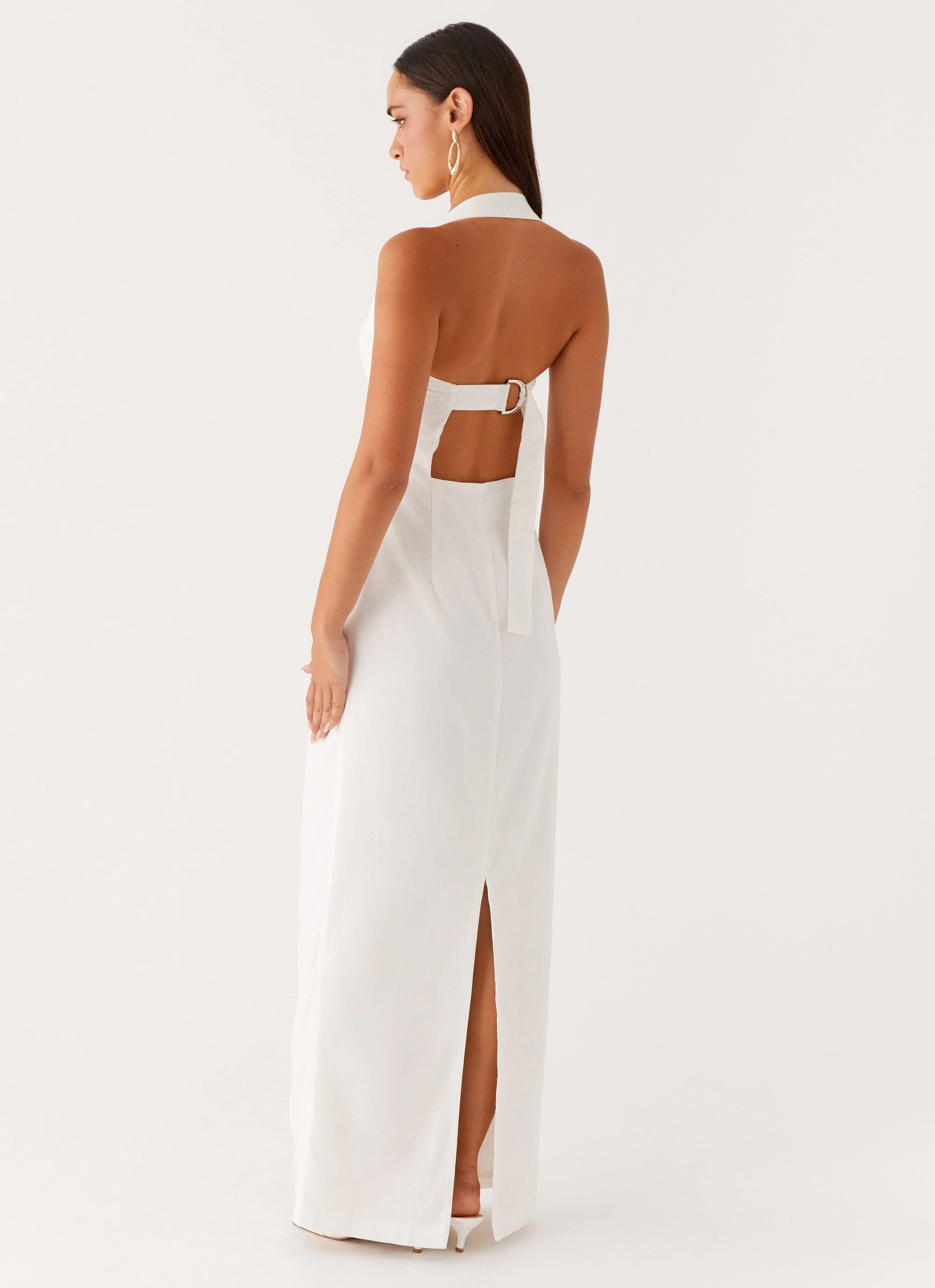 Feminine Movement Casual Feel Rumour Has it Maxi Dress - White