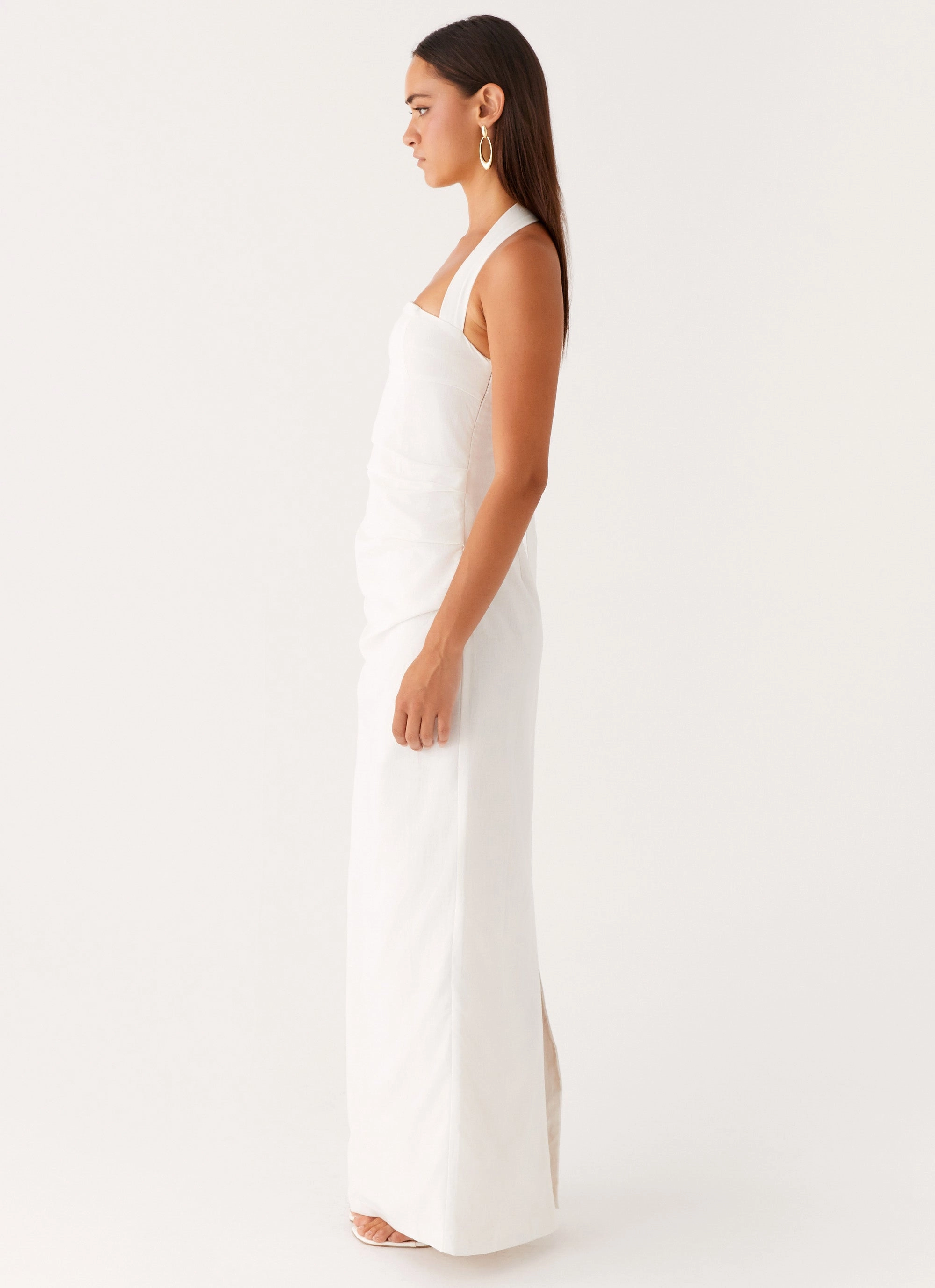 Rumour Has it Maxi Dress - White Light Fabrication DeepPocketStyle