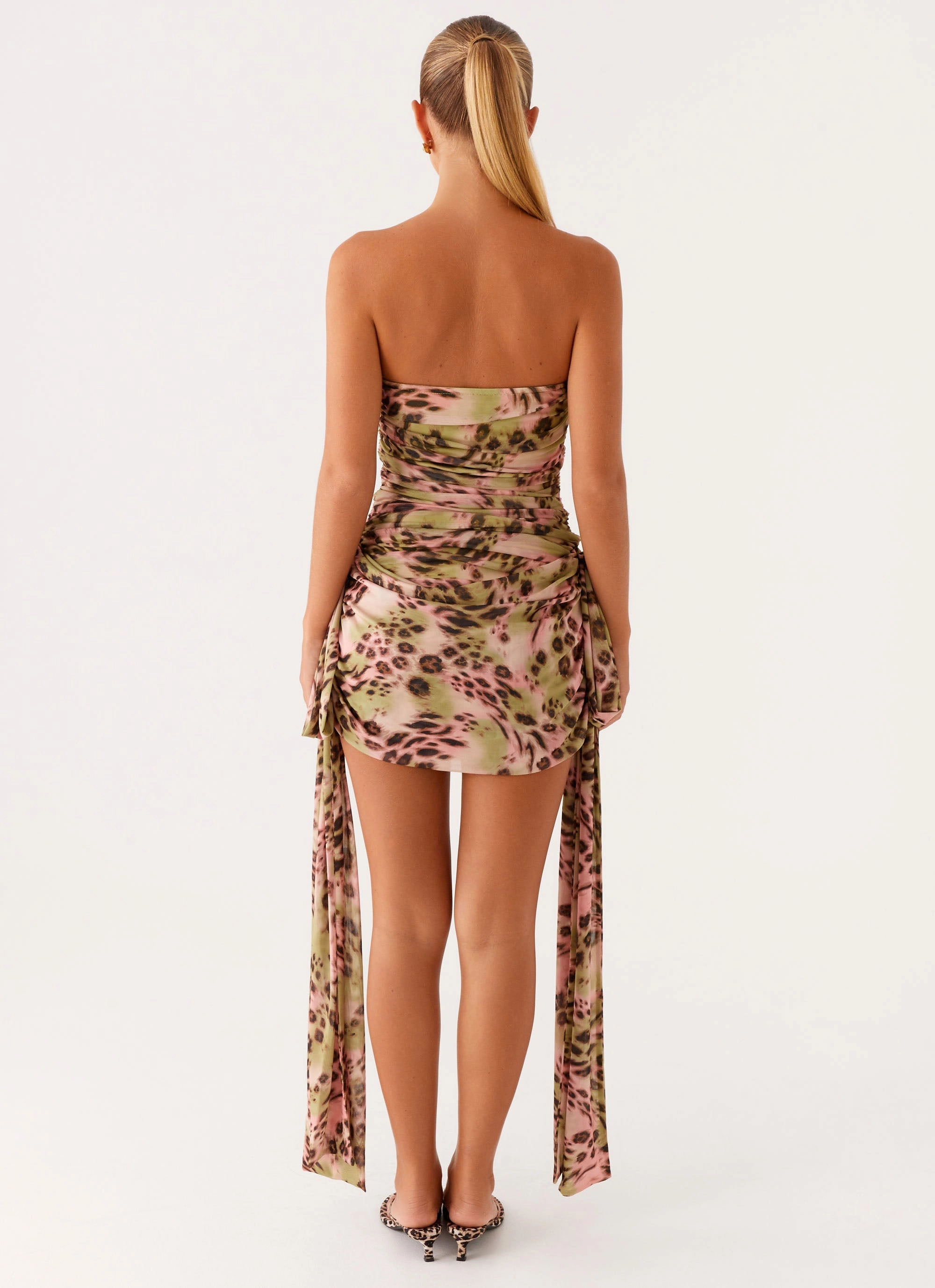 Georgie Mini Dress - Swirl Leo Simple Chic Happy Scent