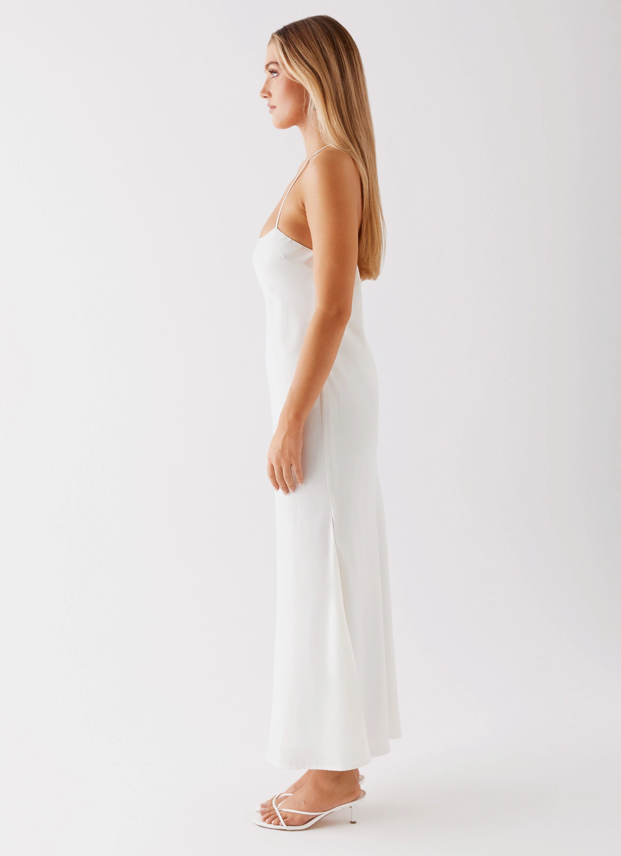 Runway Royalty Maxi Dress - White All-day Comfort