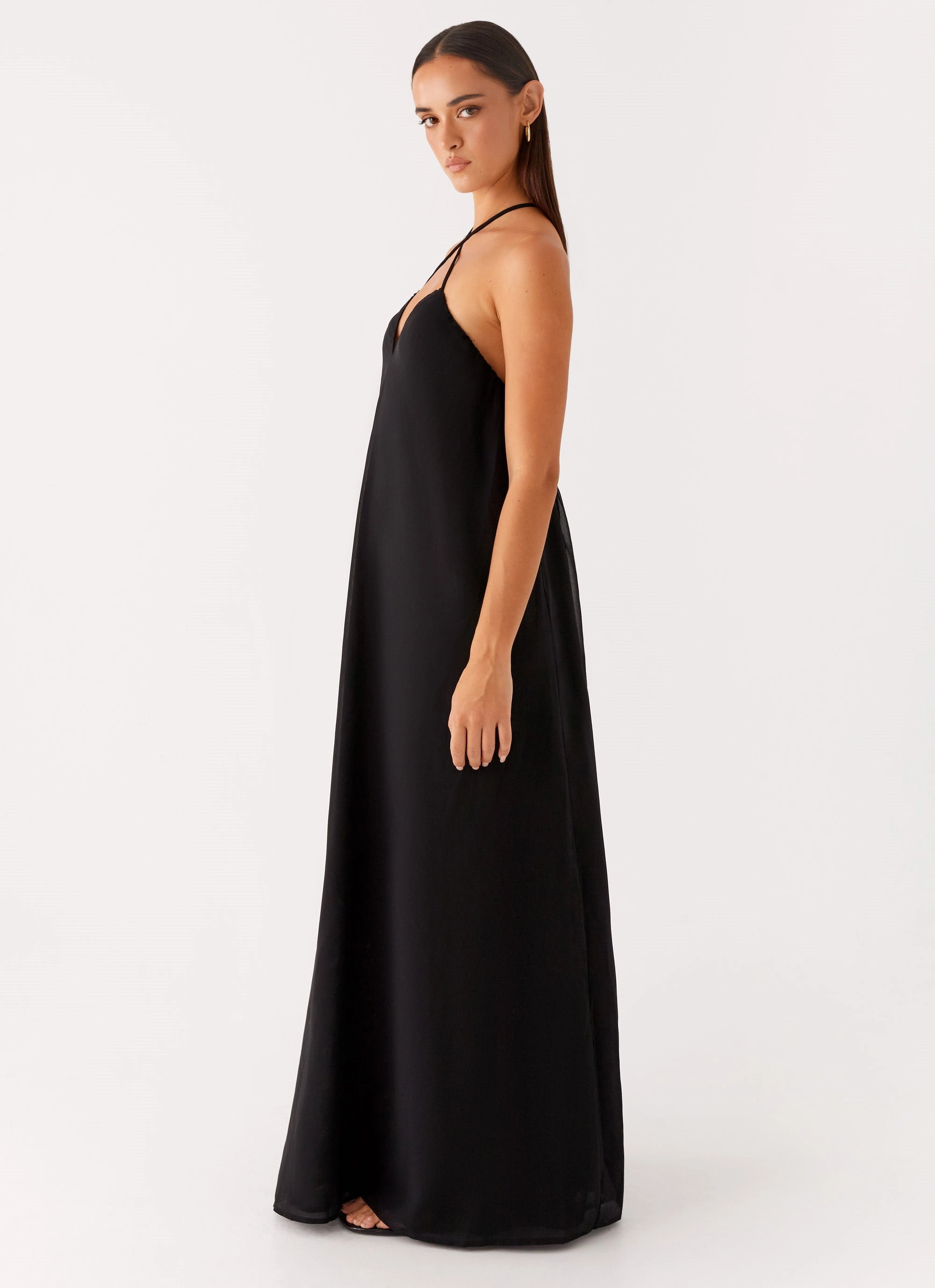 Saba Maxi Dress - Black Fresh Energy
