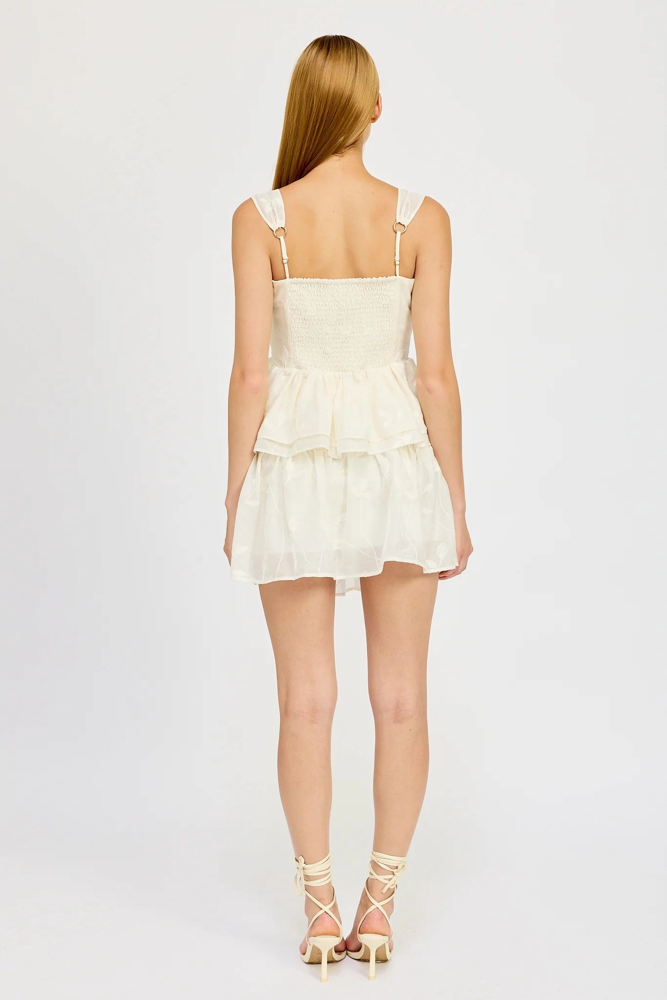 Sadie Top - Ivory Flexible Ribbing