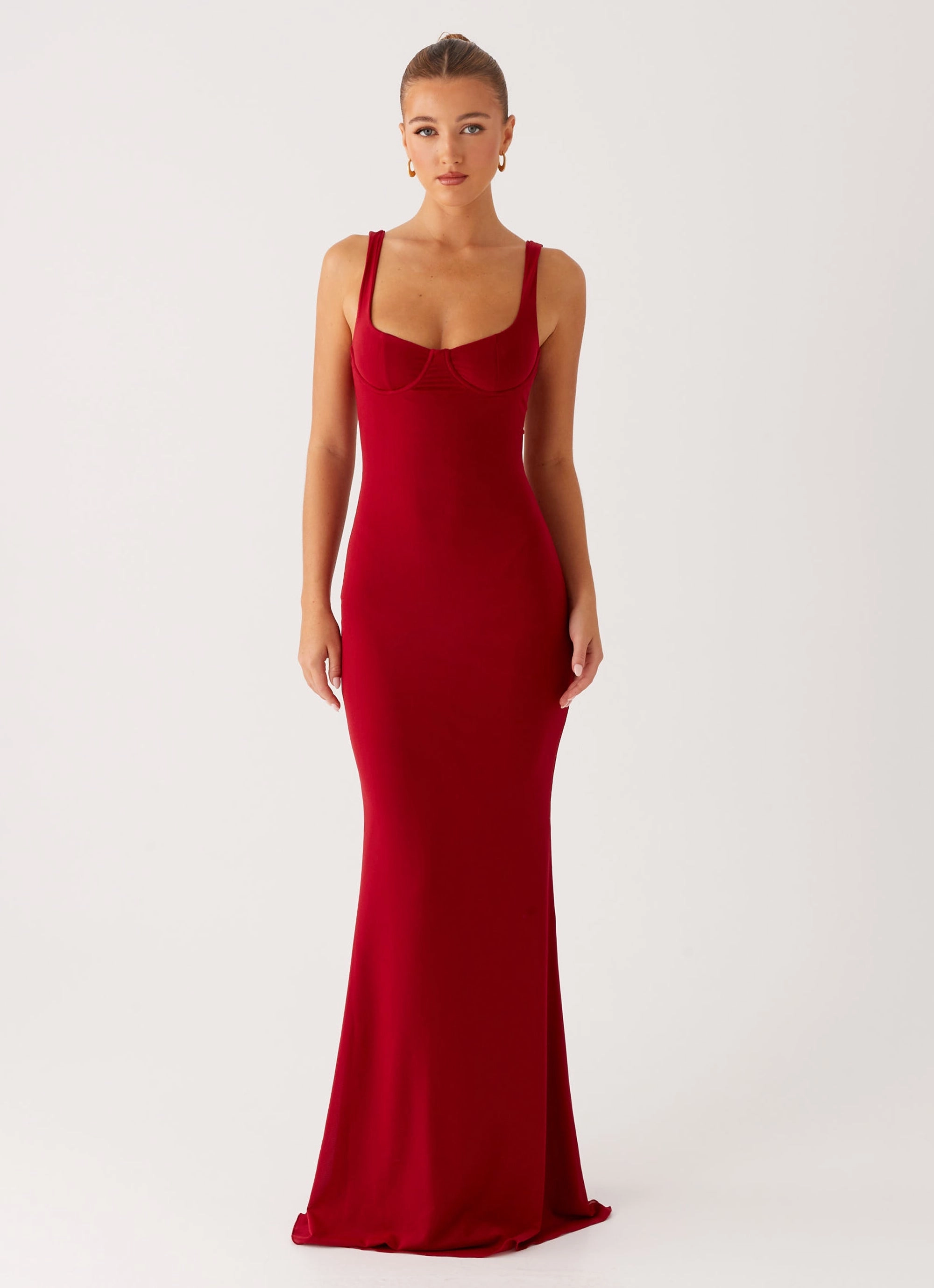 Easy Vibe Safiya Maxi Dress - Maroon