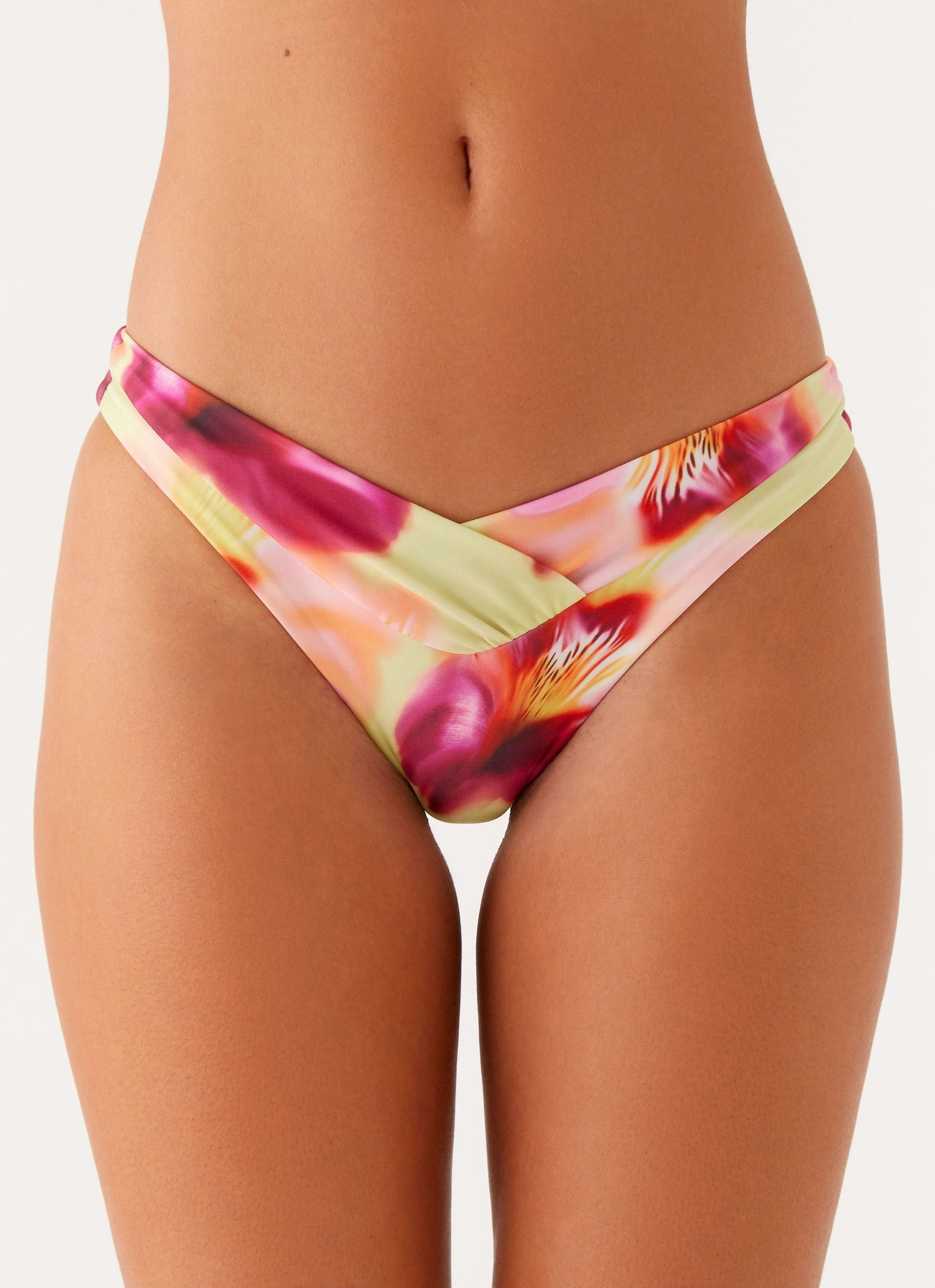 Delta Bikini Bottoms - Green Tropical Waterfront Style