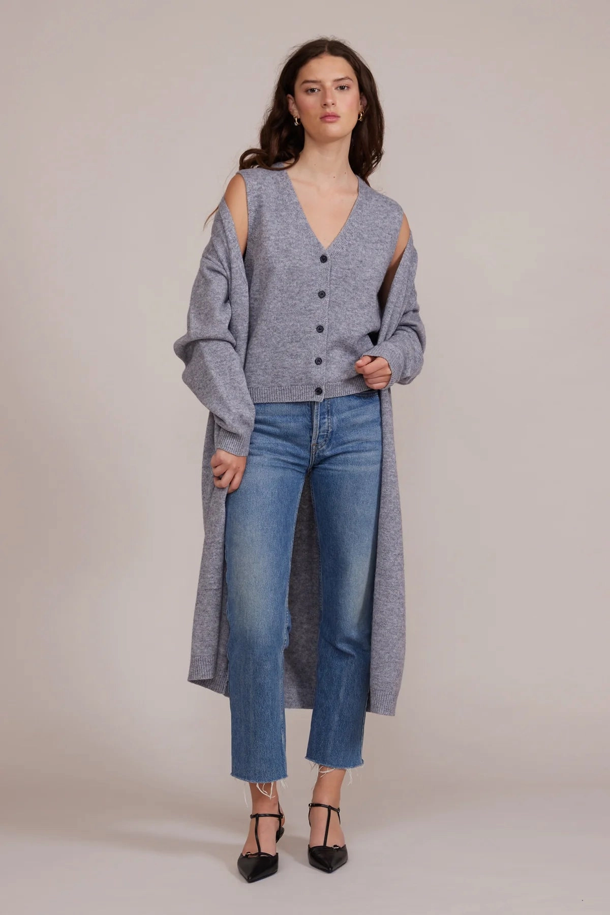 Samuel Cardigan Textured Fabric