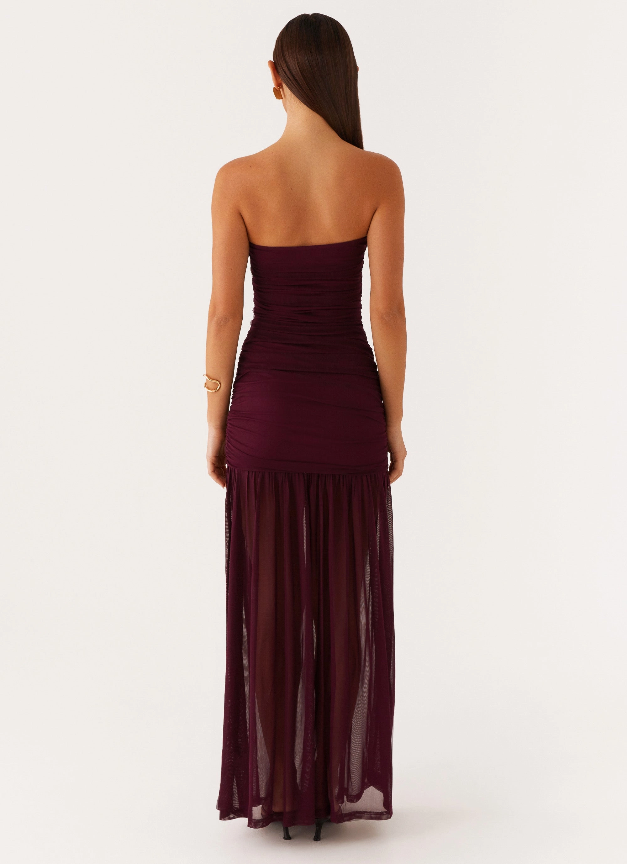 Nature Glow Formal Choice Savaya Maxi Dress - Mulberry