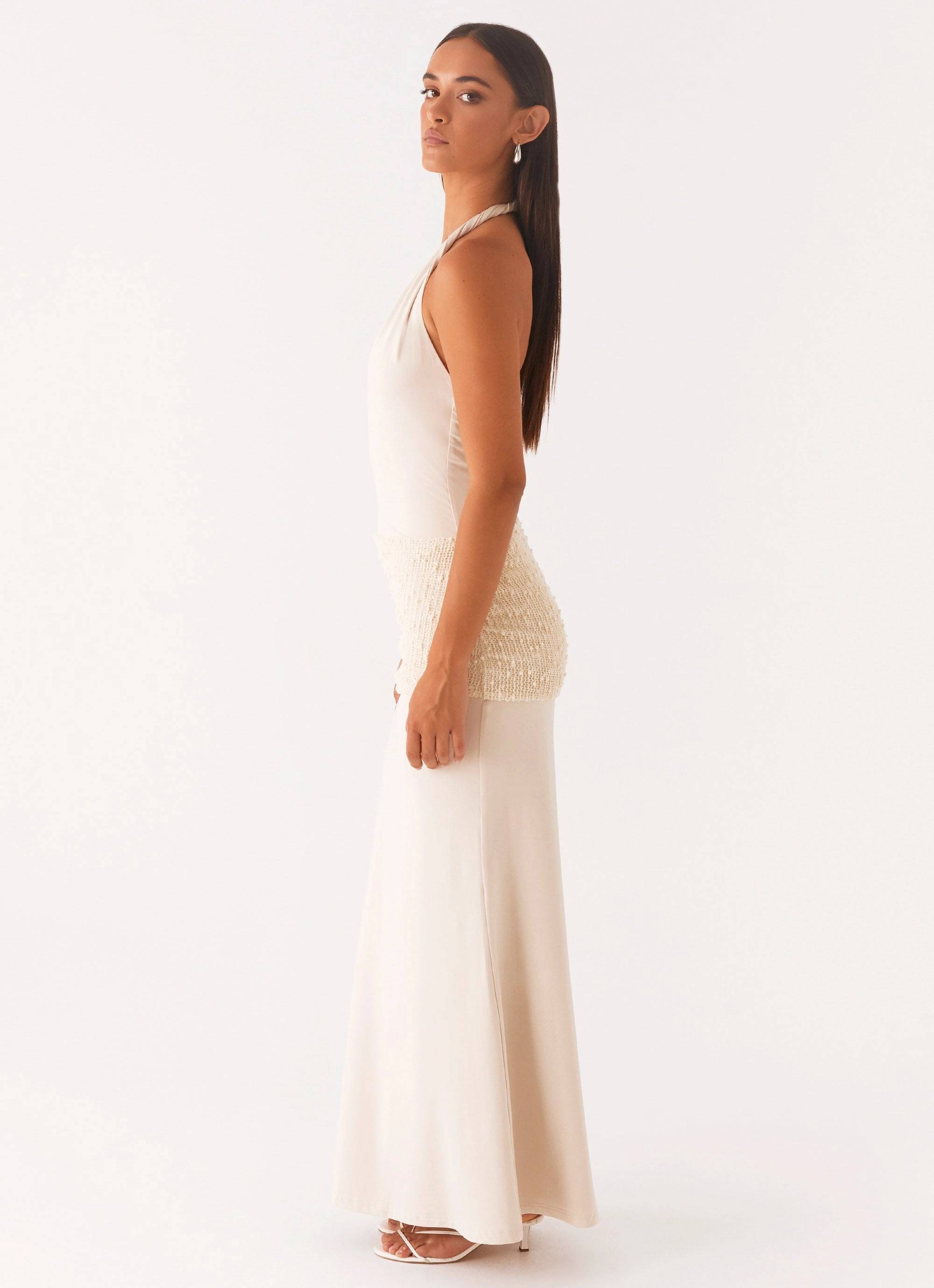 Scenic Maxi Dress - Sand Bold Look