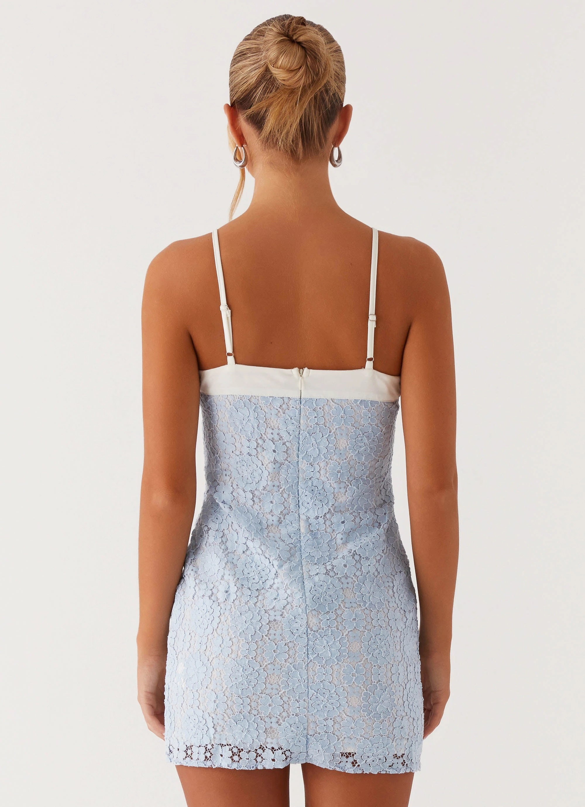 For Keeps Mini Dress - Blue All-Day Wear Chic Style Wear