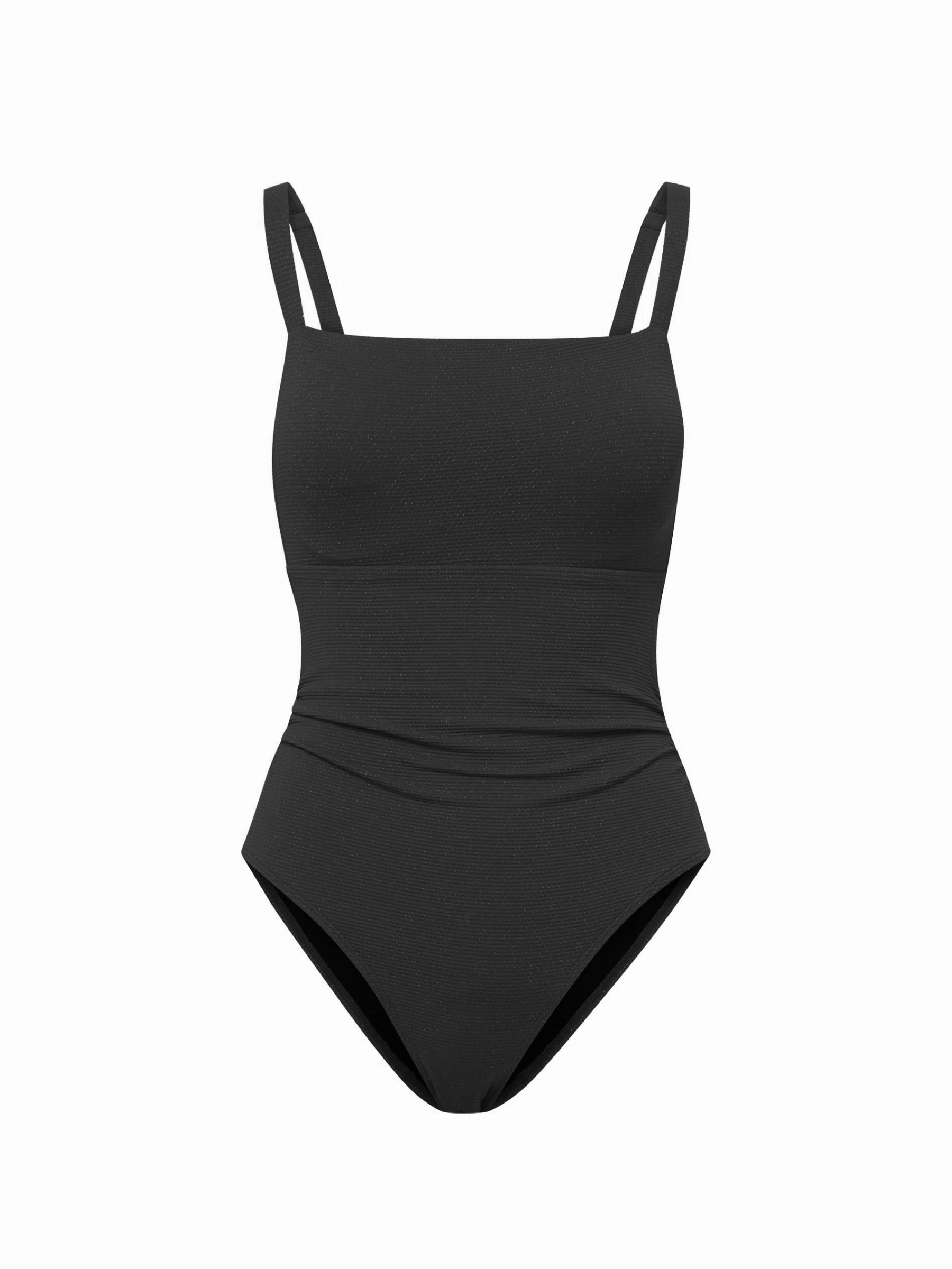 Ocean Adventure Body Hugging Technology Jori One Piece In Black Texture