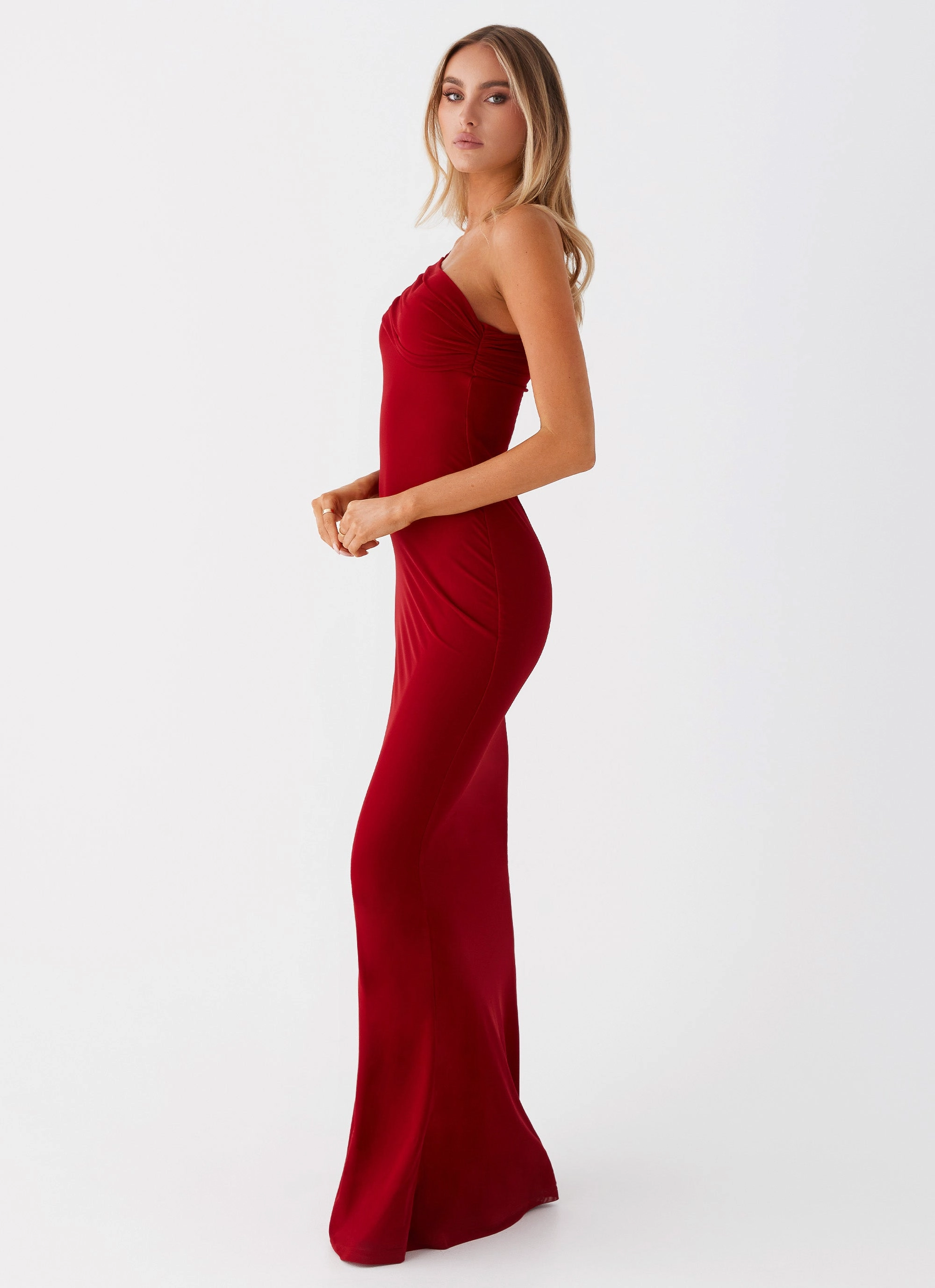 Pure Look Reine Maxi Dress - Red