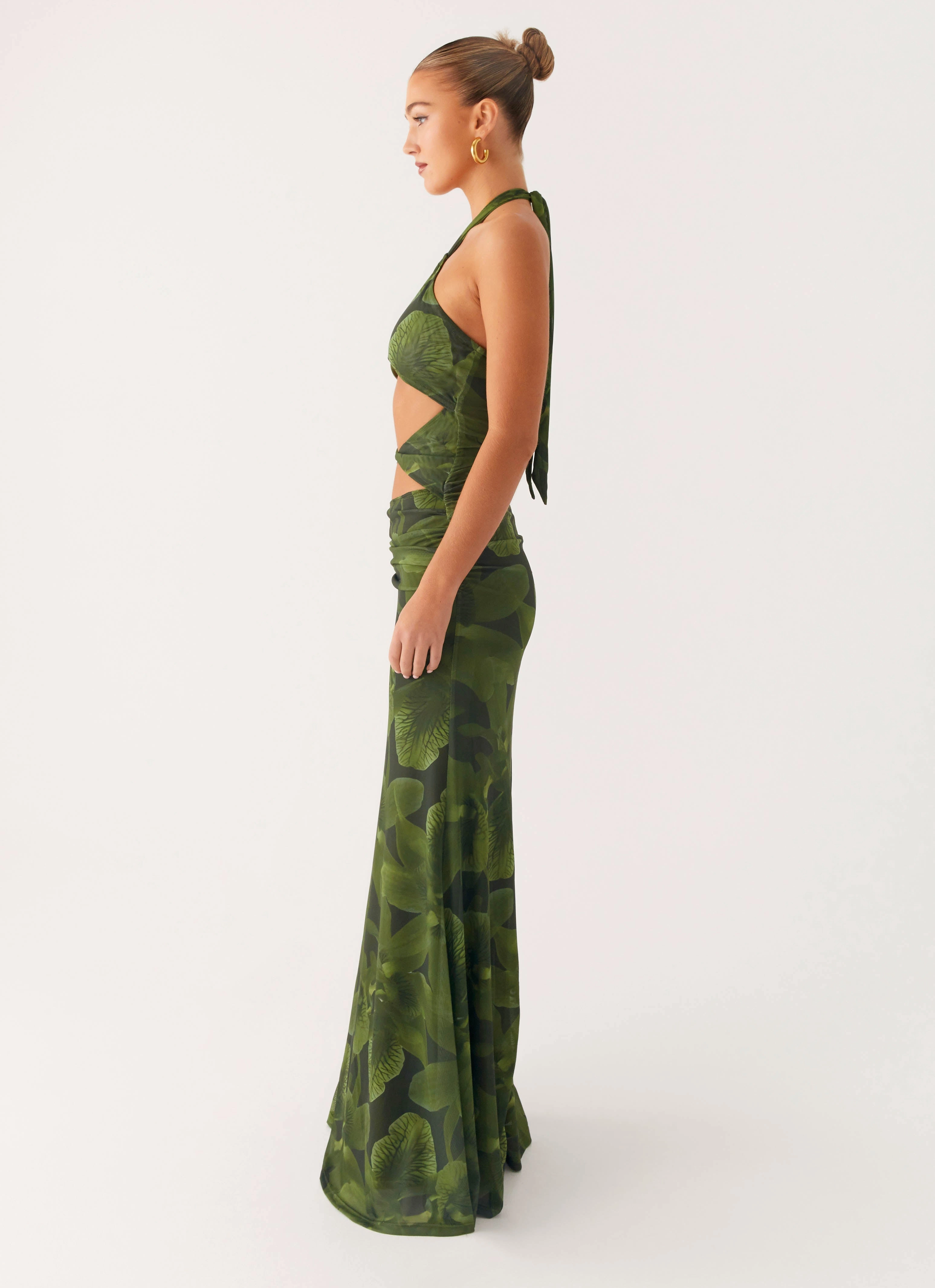 Tatyana Maxi Dress - Tropic Floral Lazy Pick