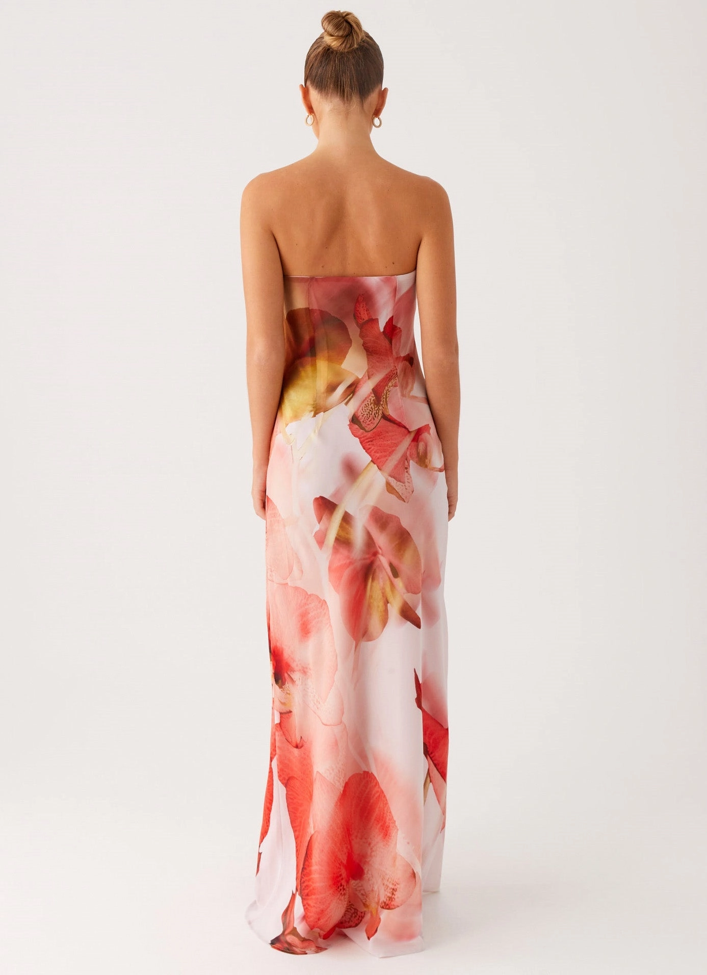Comfy Shape Relaxed Style Kunis Maxi Dress - Peach Rose