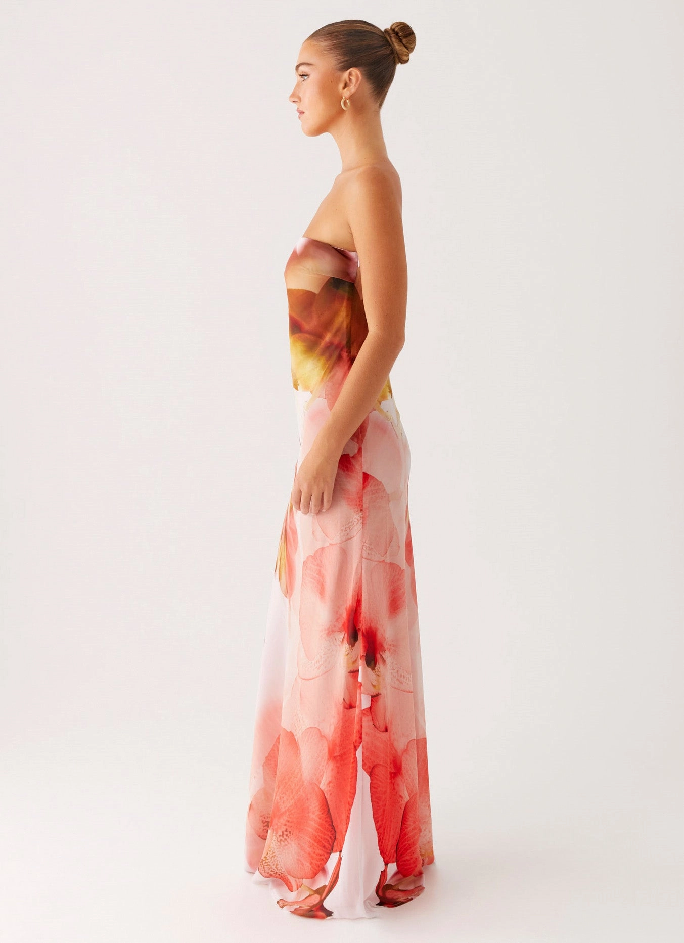 Kunis Maxi Dress - Peach Rose Lounge Style