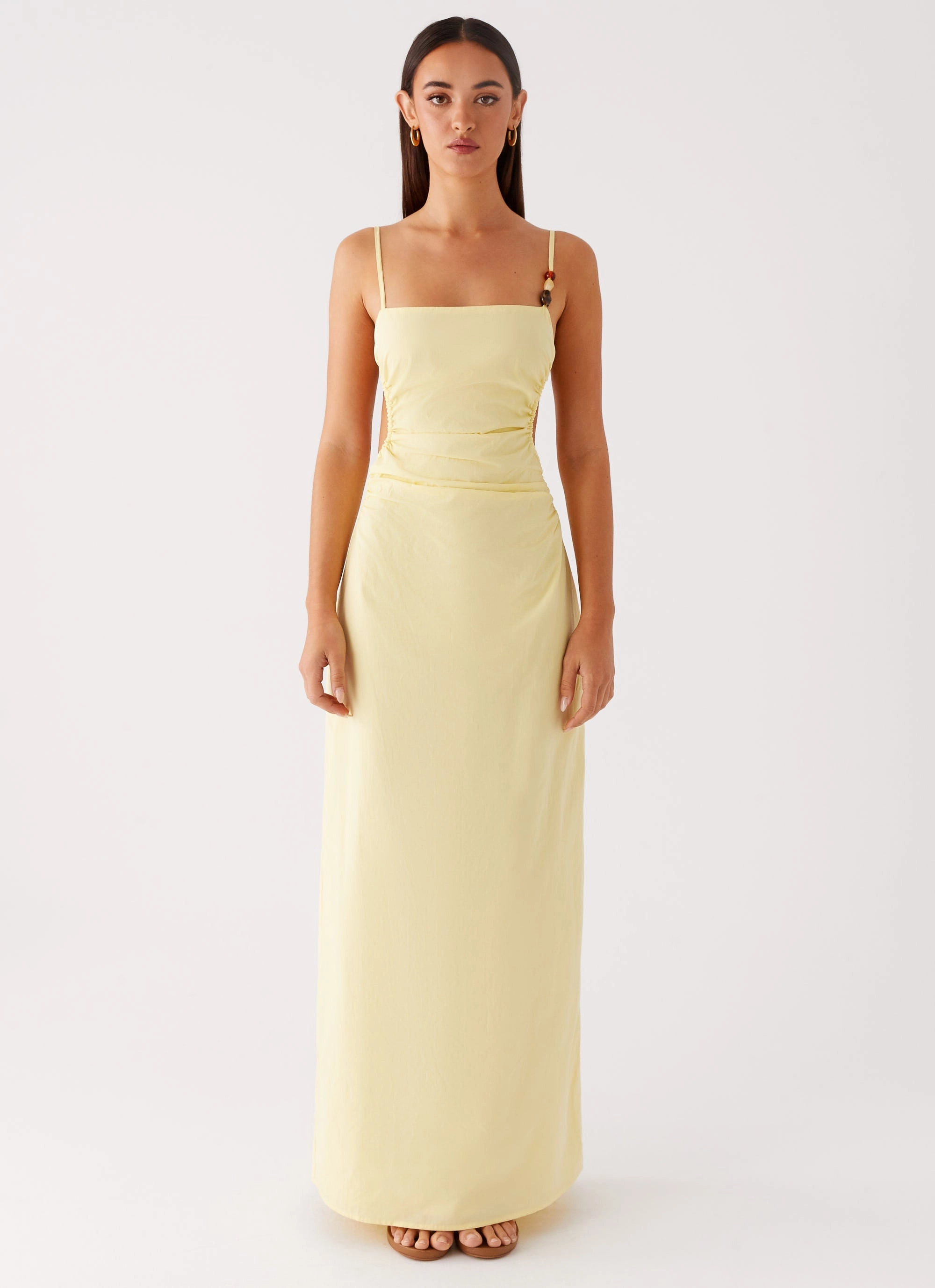 Selah Maxi Dress - Yellow Cozy Style