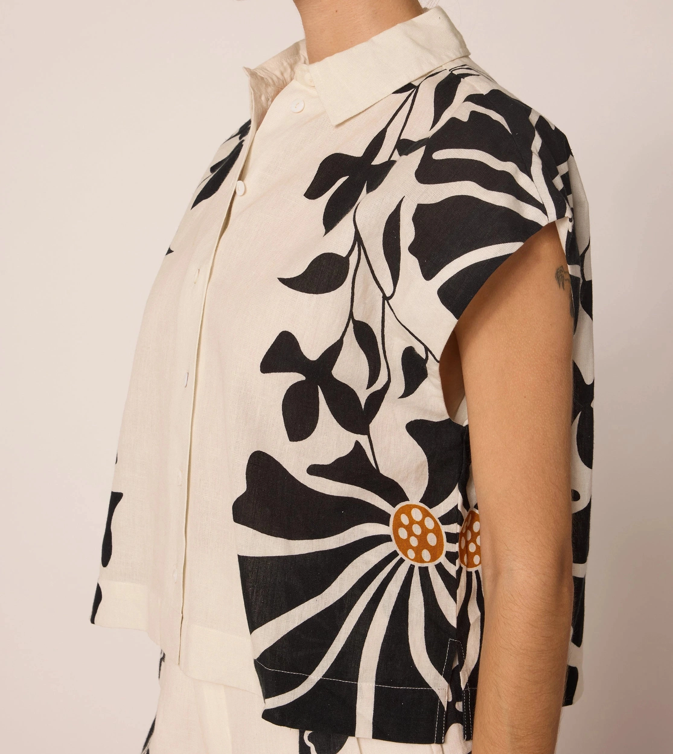 Selene Blouse | Atropa Machine Washable Fabric