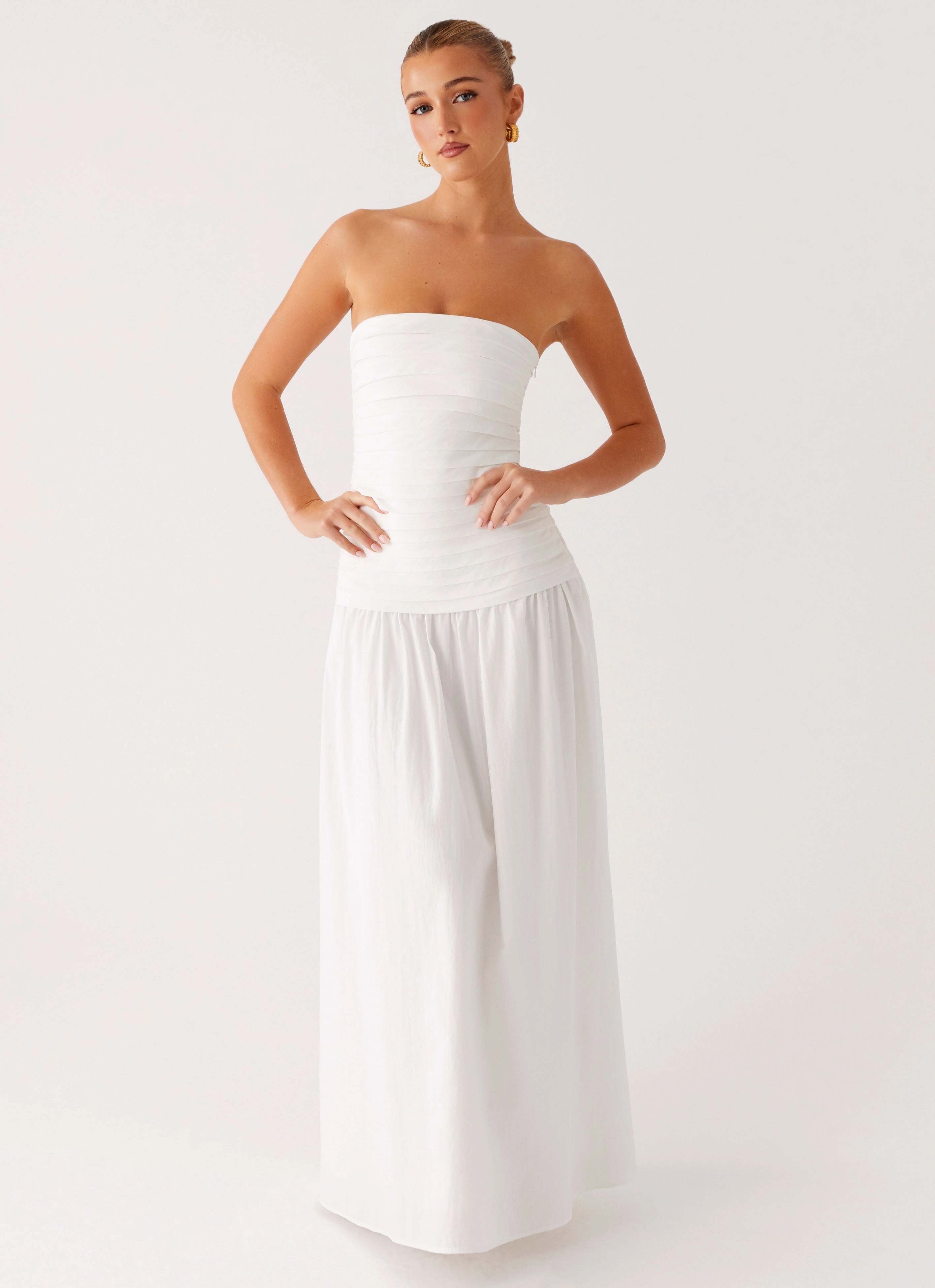 Urban Edge Tyrah Maxi Dress - White
