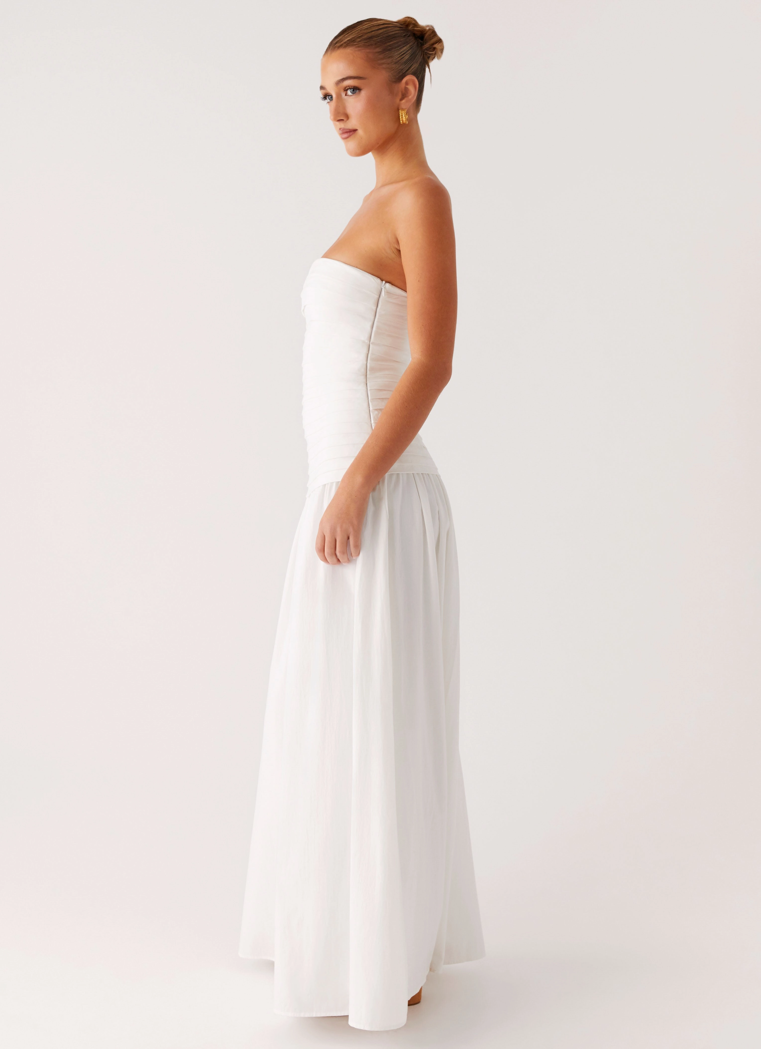 Tyrah Maxi Dress - White Smart And Comfortable