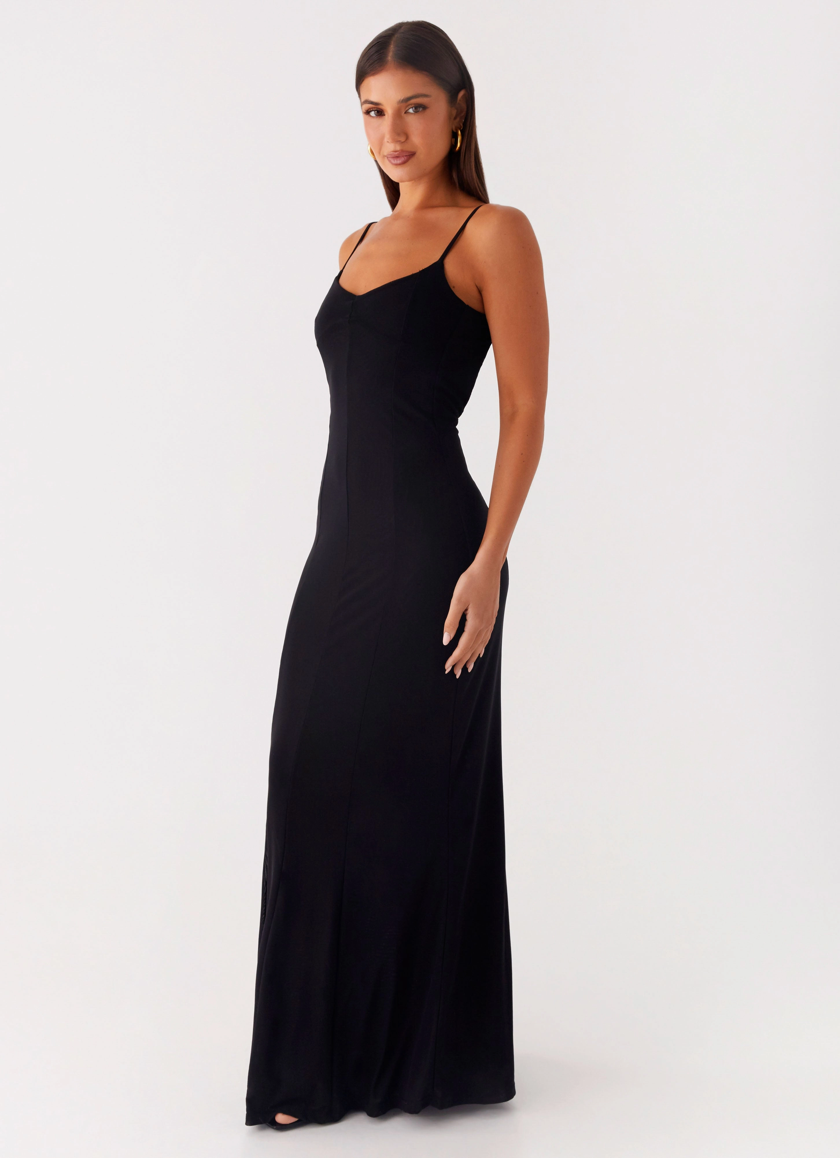 Fit Clean Serene Escape Maxi Dress - Black