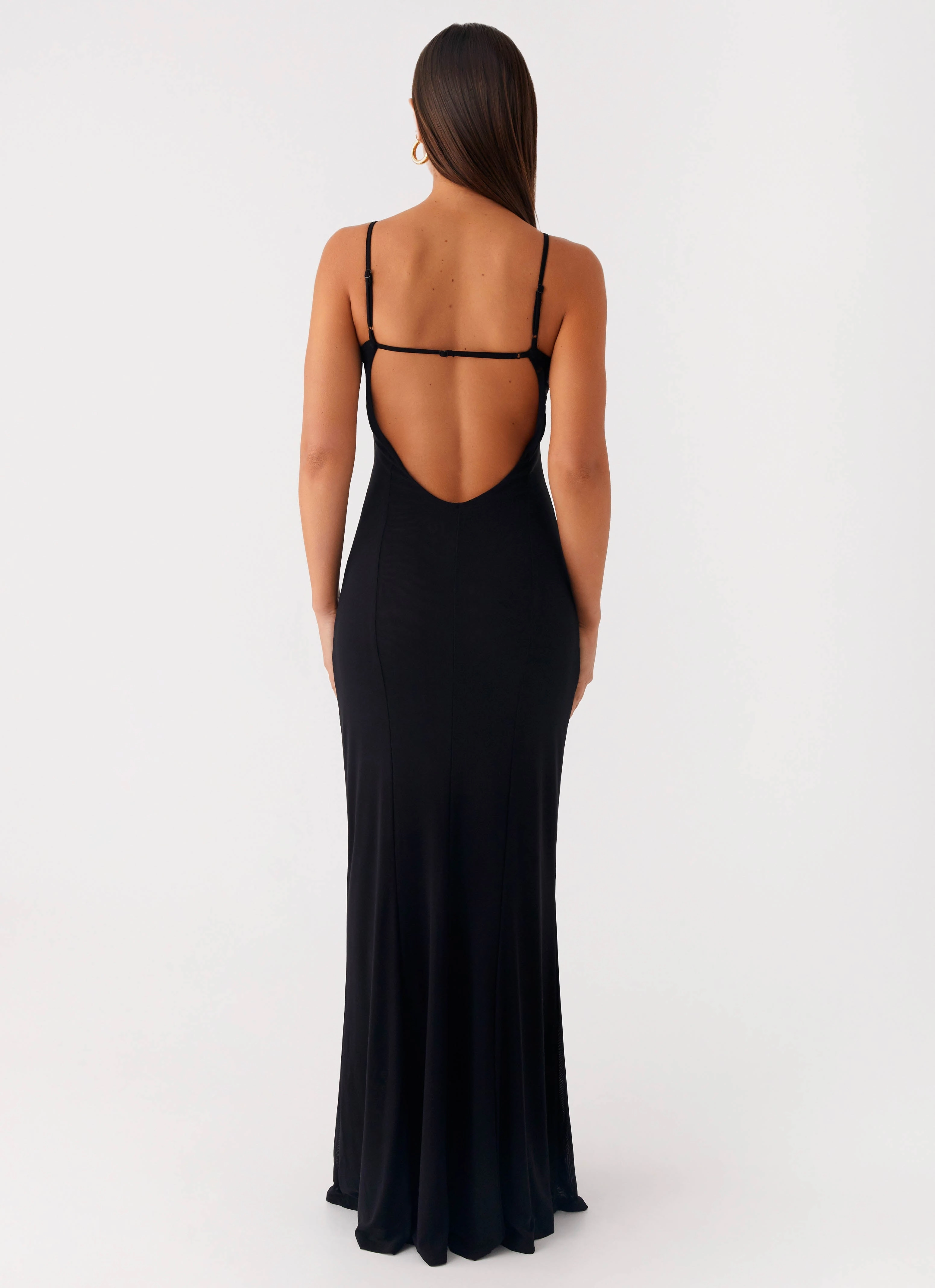 Chill Wear Serene Escape Maxi Dress - Black