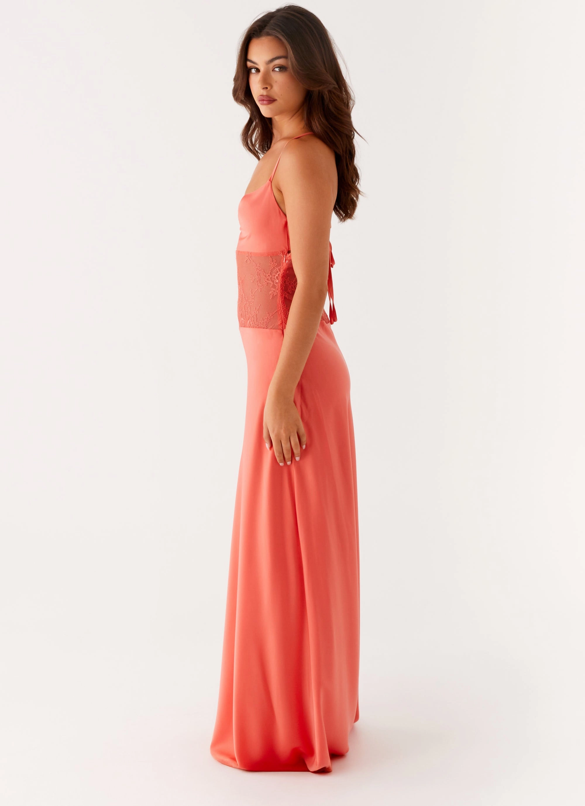 Motion Light Self Power Shae Maxi Dress - Tangerine