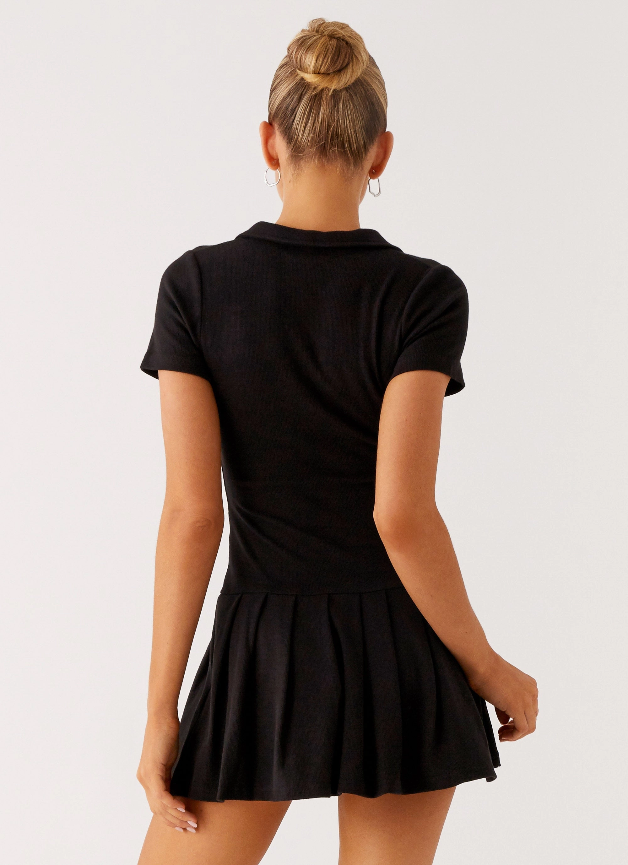 Alondra Mini Dress - Black Light Attitude