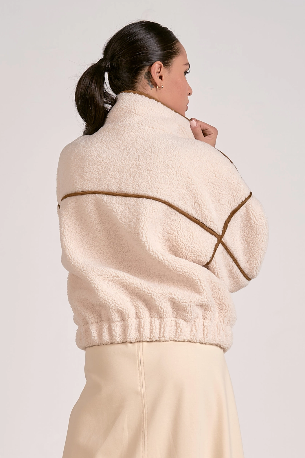 HiddenPocket Sherpa Bomber Jacket