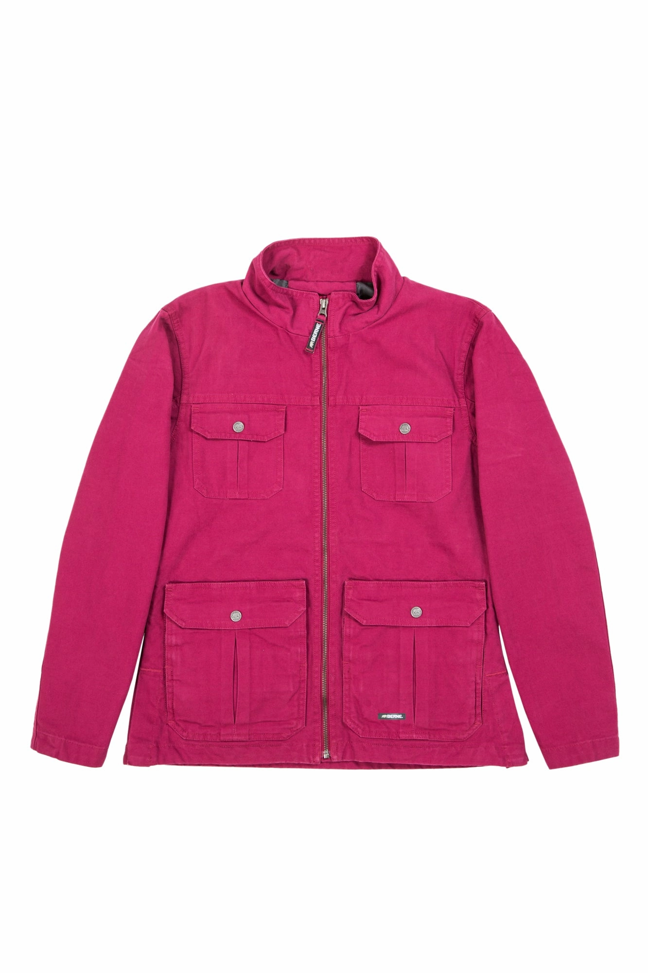 Adventure Day Look abrasion resistant coating Berne Pomegranate 100% Cotton Ladies Sierra One One Jacket