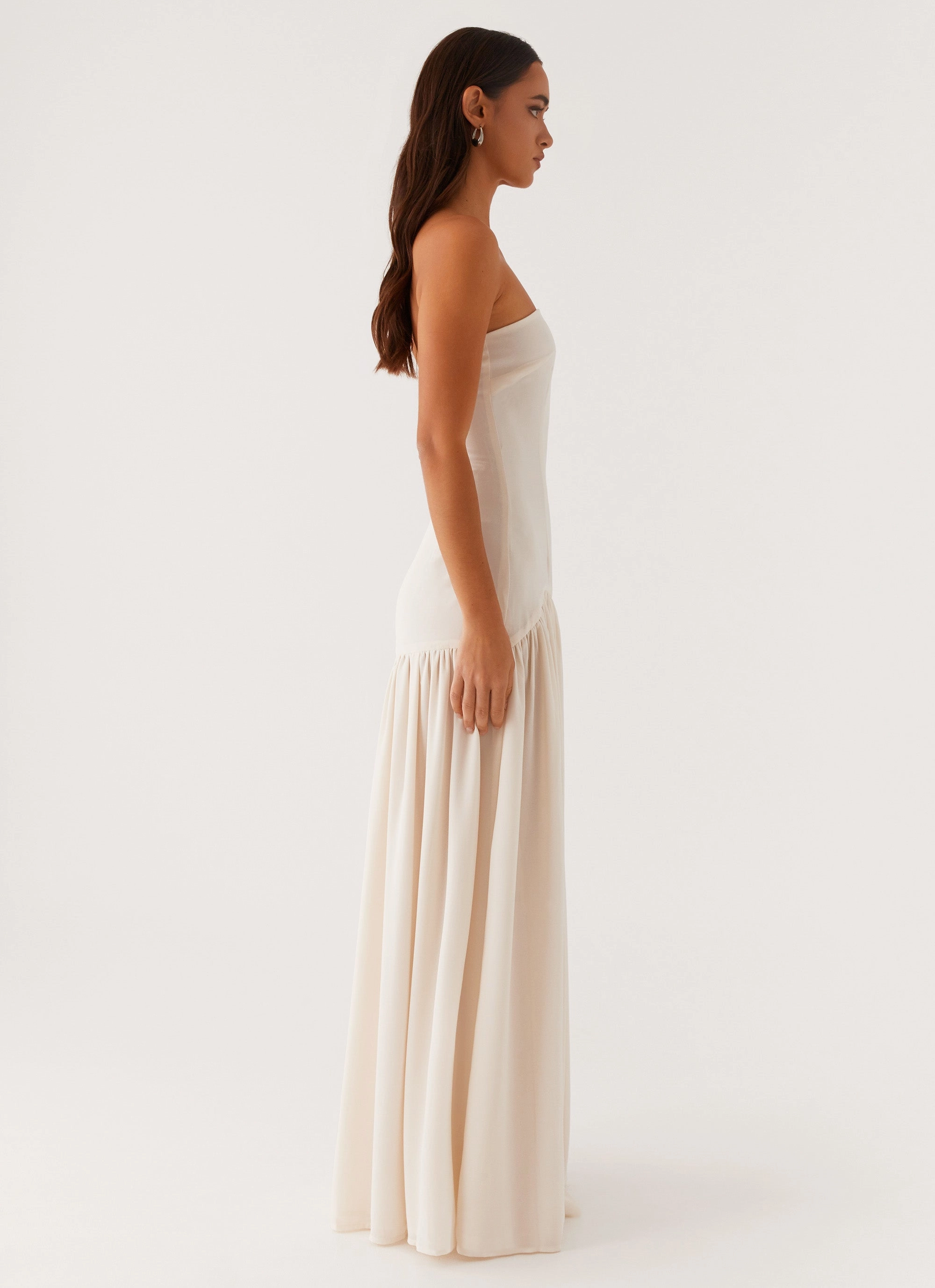 Light Rhythm Eden Strapless Maxi Dress - Ivory