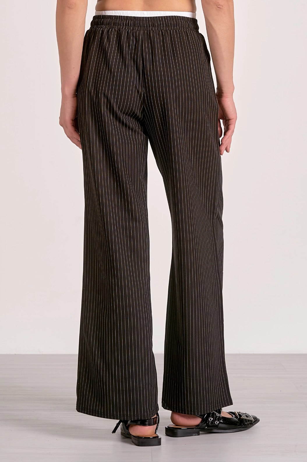 Pinstripe Trouser Pants SnagResistant Summer Polo