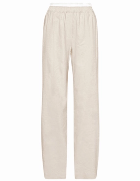 Simkhai Bristol Combo Linen Pant Casual Must-Have Effortless Layer