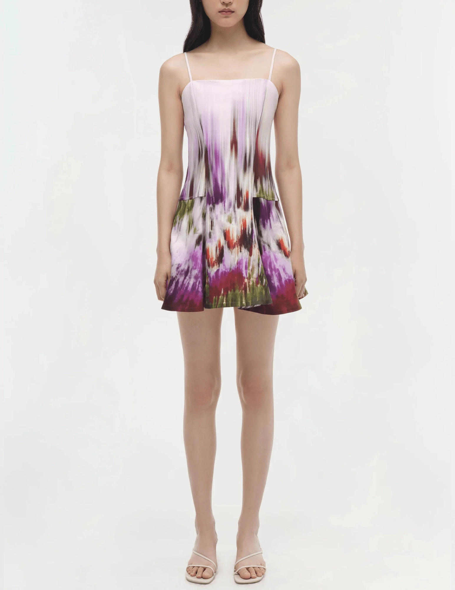 Simkhai Judie Sleeveless Mini Dress SALE ReflectiveTrim Trendy Appeal