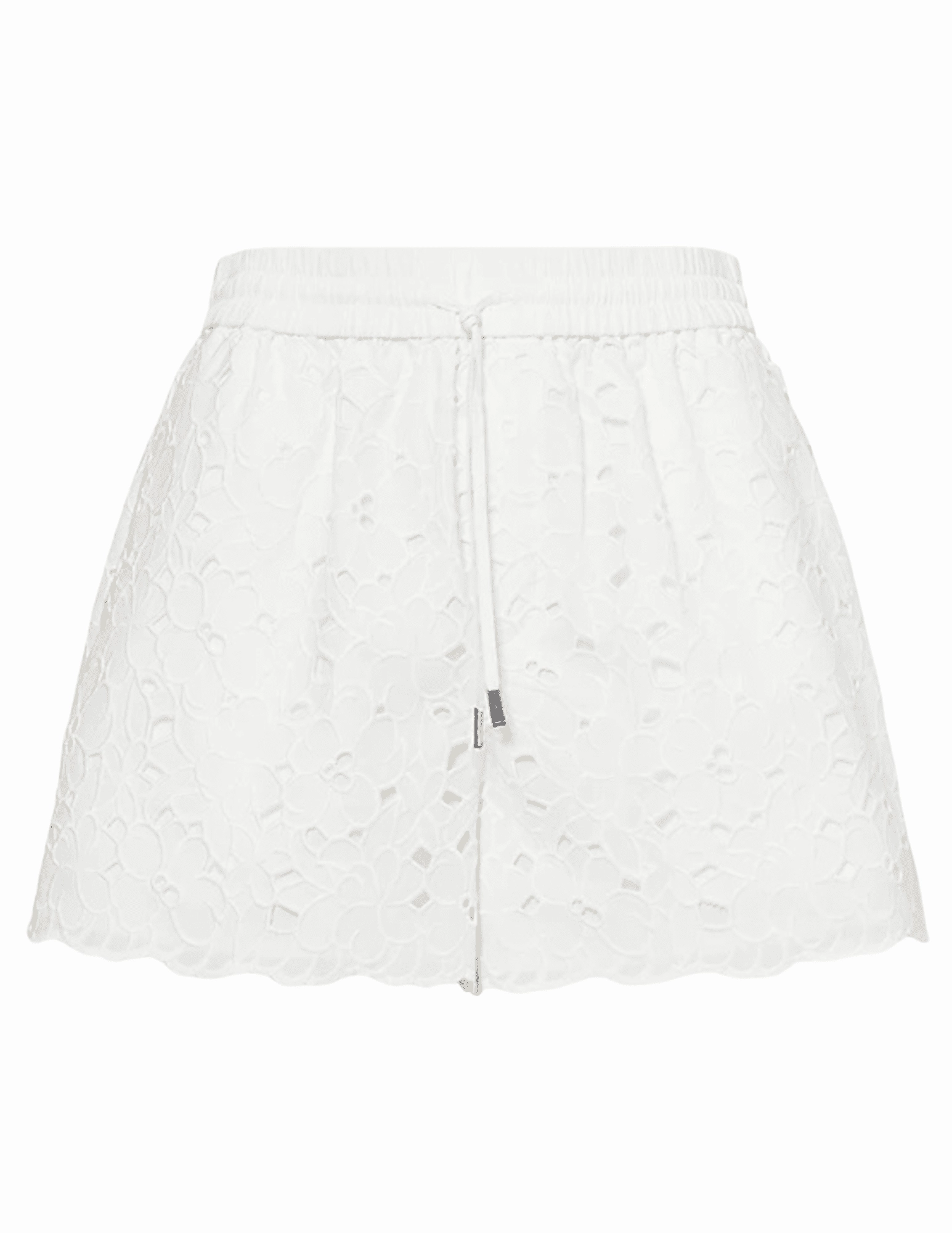 Vacation Outfit Simkhai Laurence Eyelet Cotton Shorts