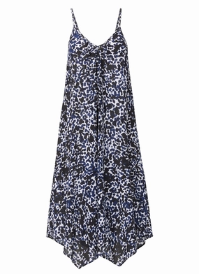 Soft and Relaxed Suzanne Dress Animal Dot