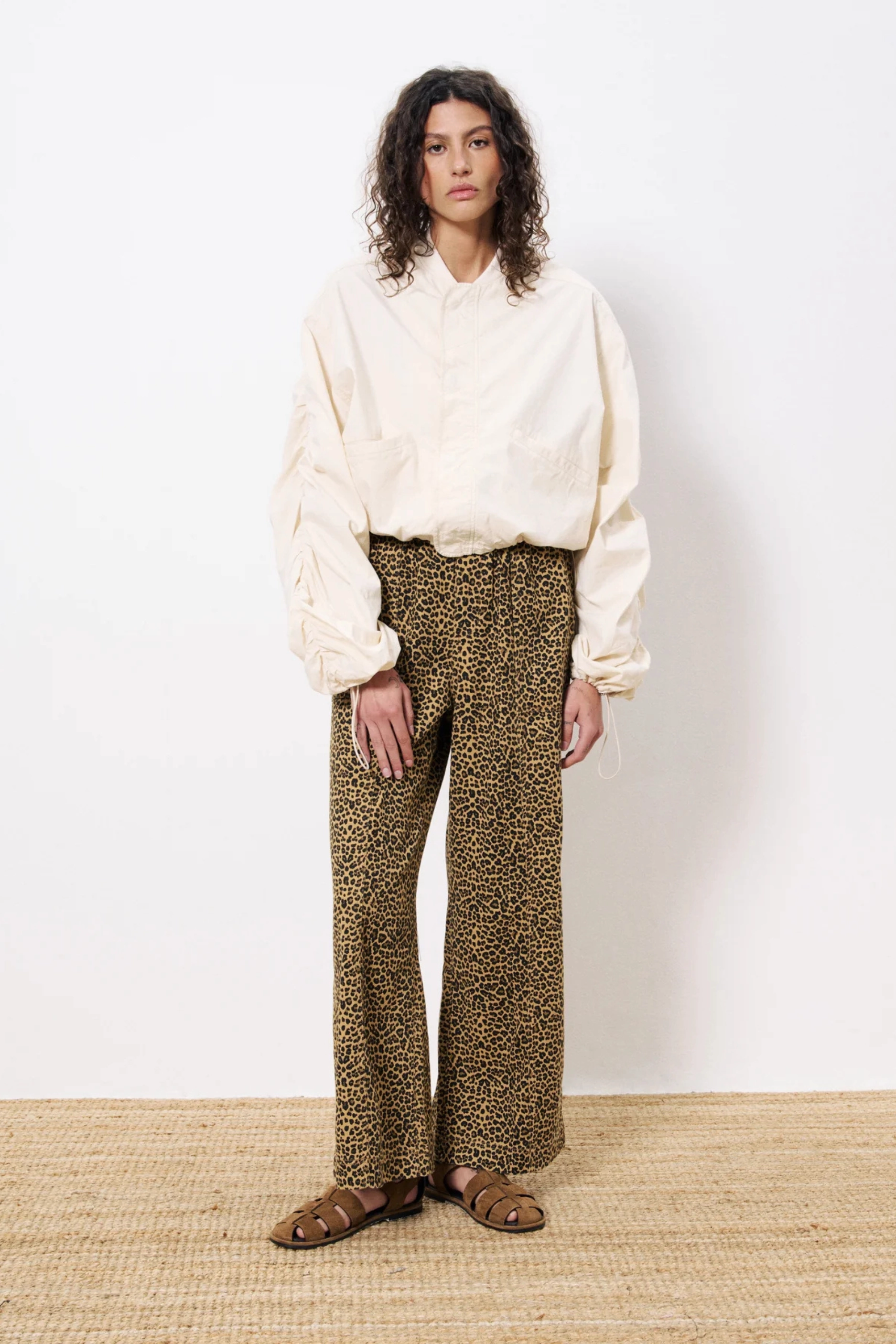 All-Purpose Wear Organic Cotton FRNCH Cherin Trousers