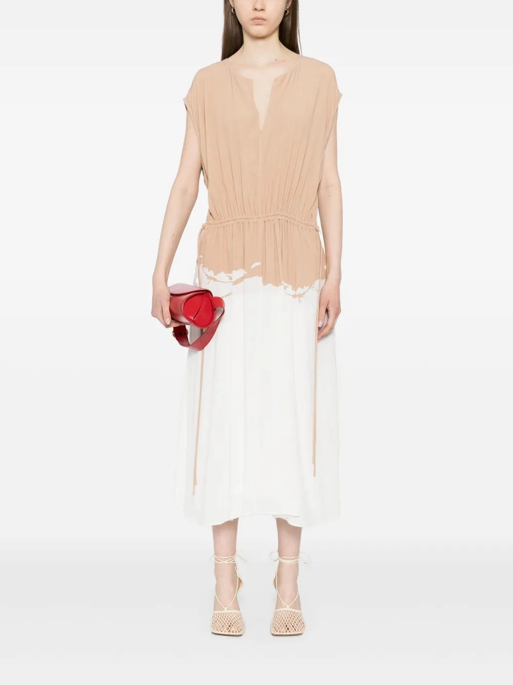 Ezra Dress in Khaki Multi AdaptiveFitFabric AntiPillingTechnology