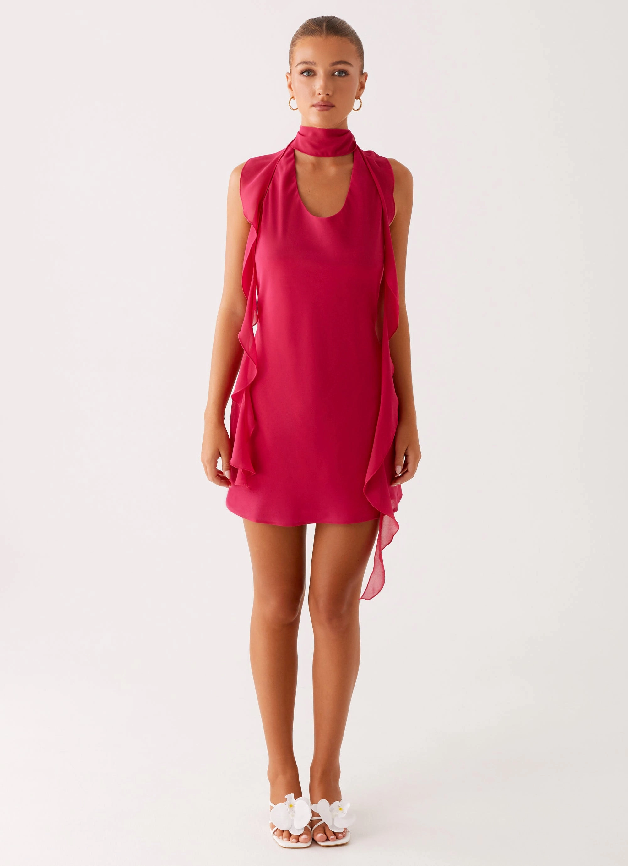 Tanner Mini Dress - Fuchsia Breathable-Lining