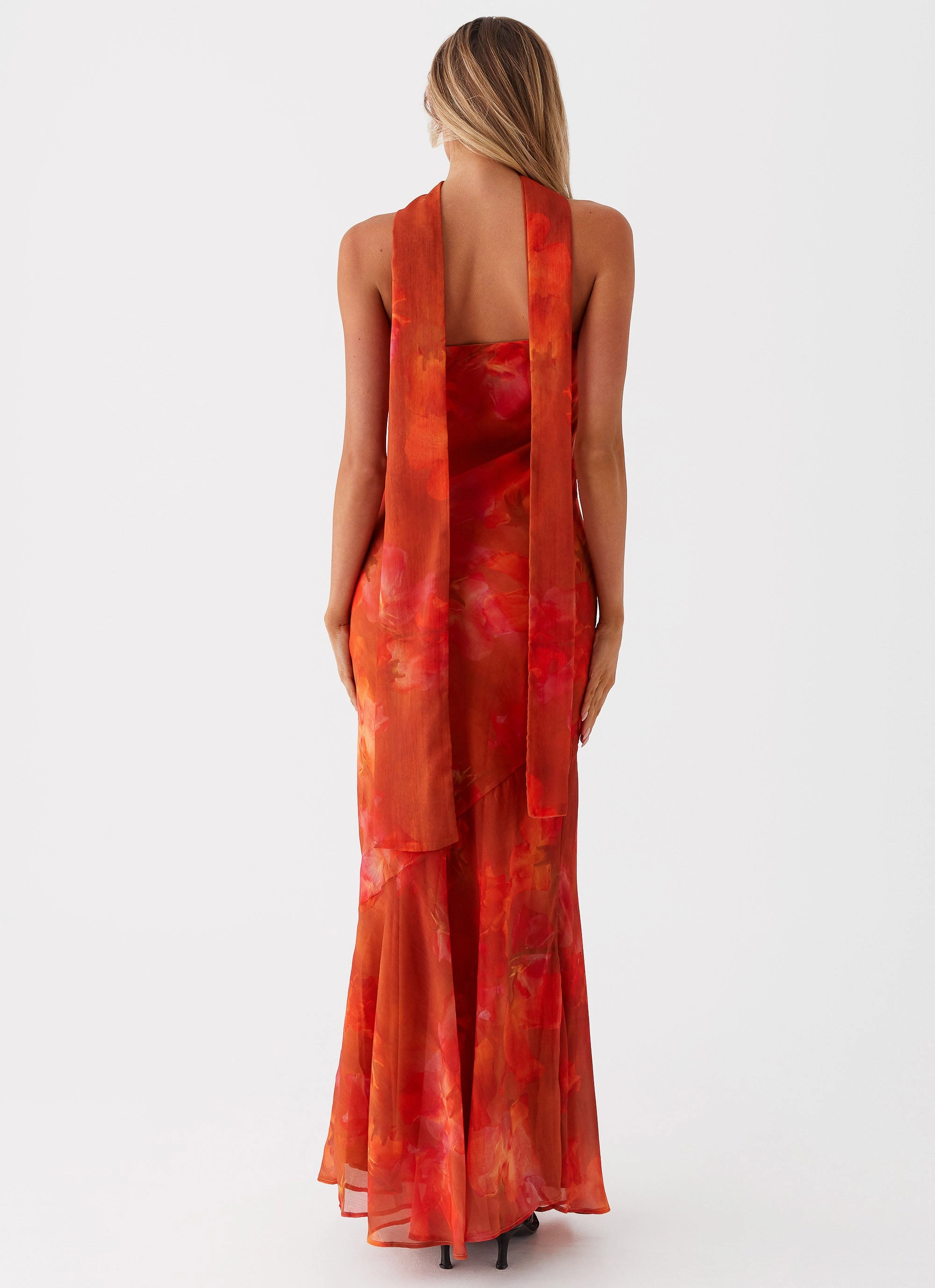 Modern Appearance Pure Piece Under The Pagoda Maxi Dress - Amber