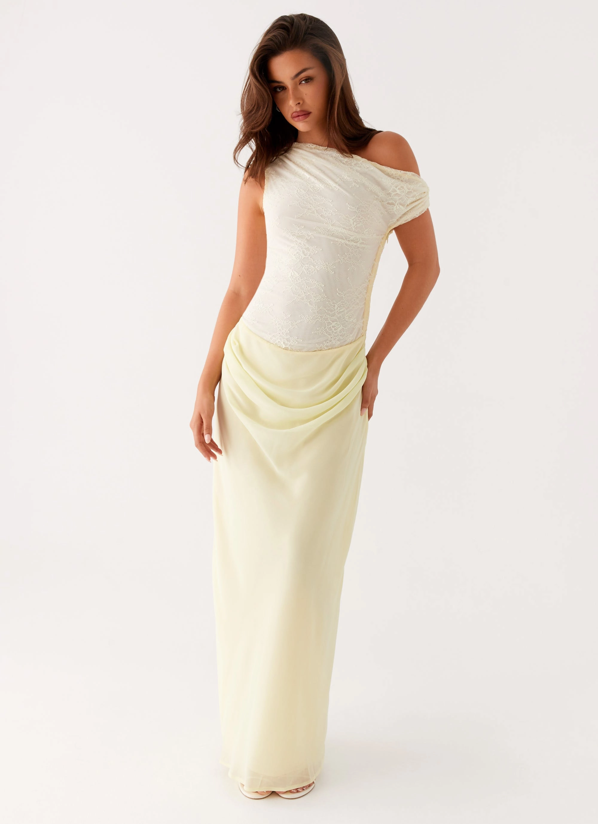 Versatile Layers Sleek Form Lili Maxi Dress - Yellow