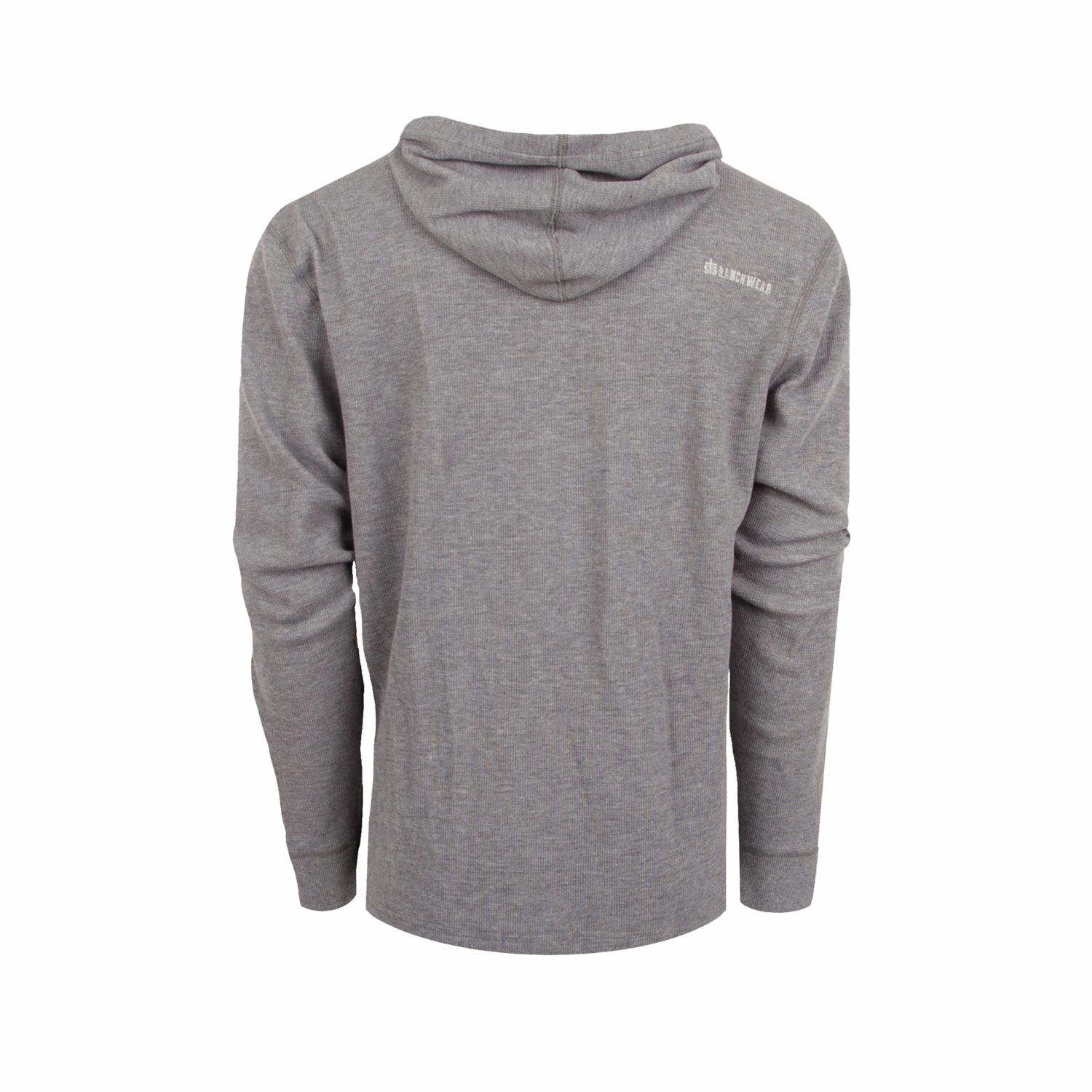 Snap Button STS Ranchwear Mens Essential Heather Gray Cotton Blend Hoodie