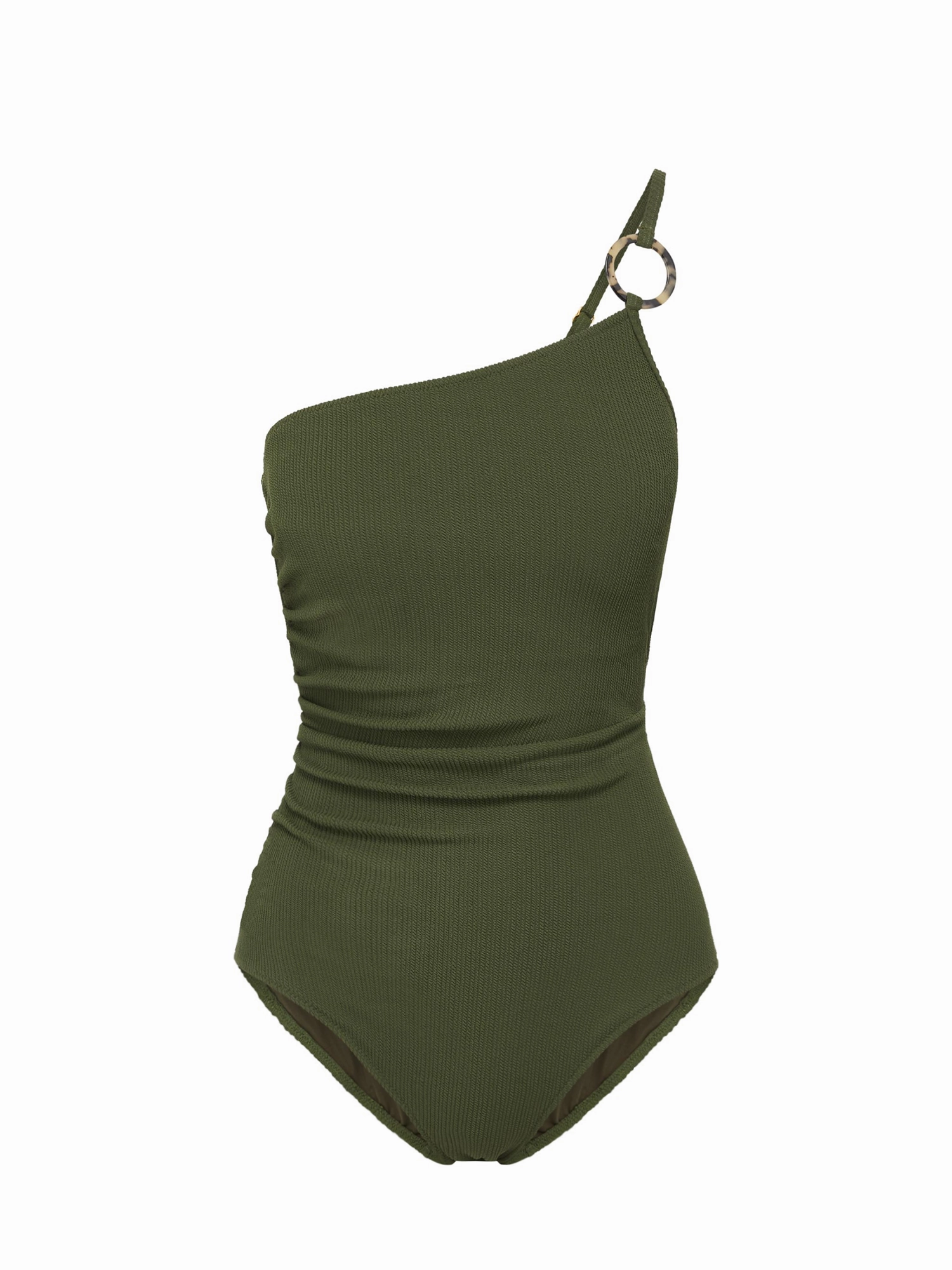 Global Shipping Refreshing Dip Kara One Piece Olive Texture