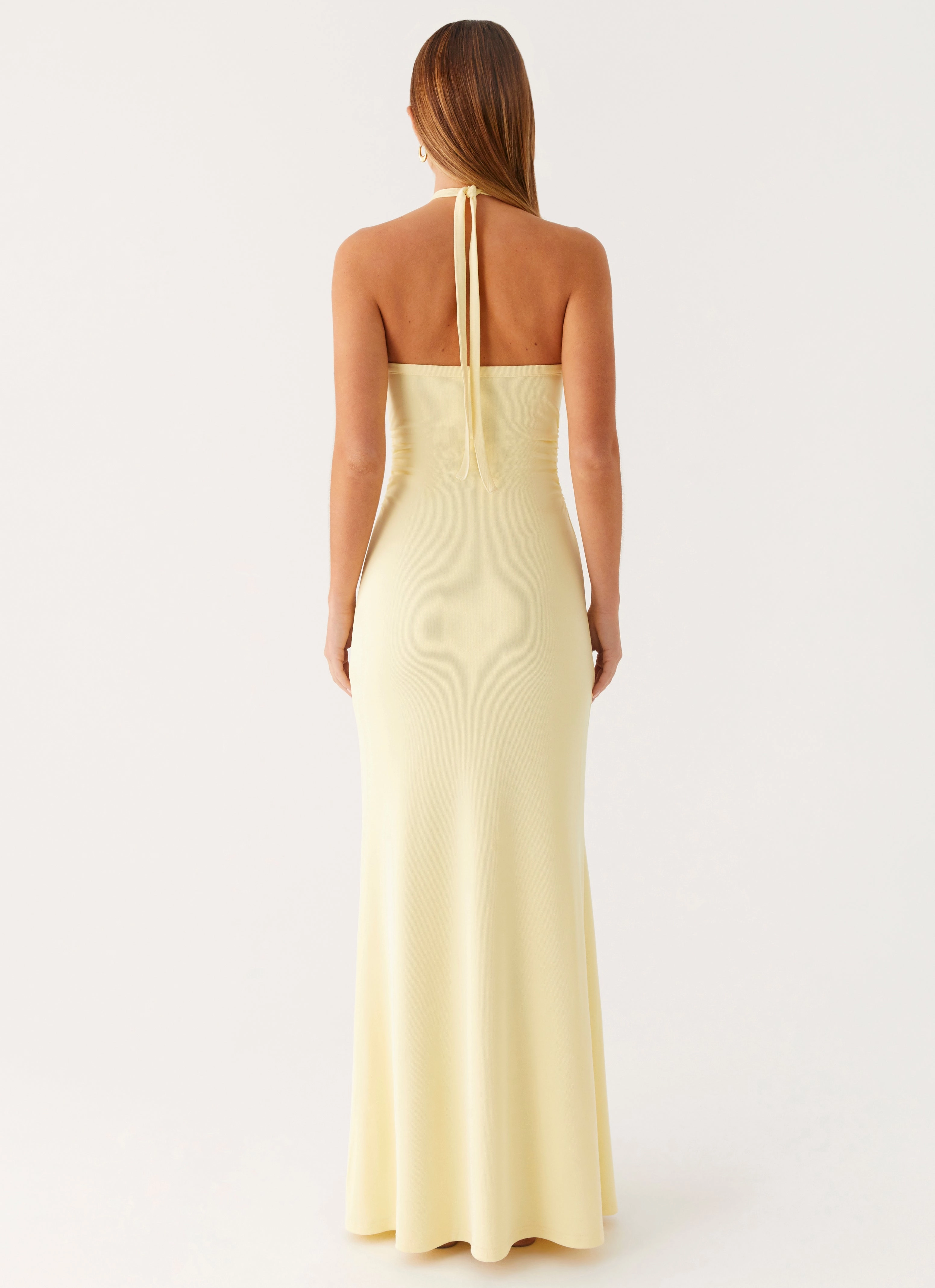 Instant Attraction Maxi Dress - Yellow Profile Enhancer