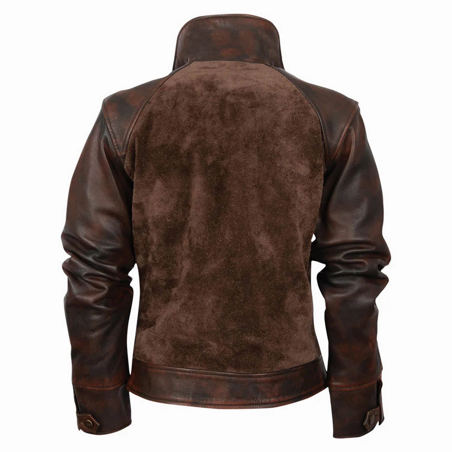 STS Ranchwear Womens The Vanity Cherry Chocolate Leather Jacket Hypoallergenic Lining Non Iron Fabric Tech