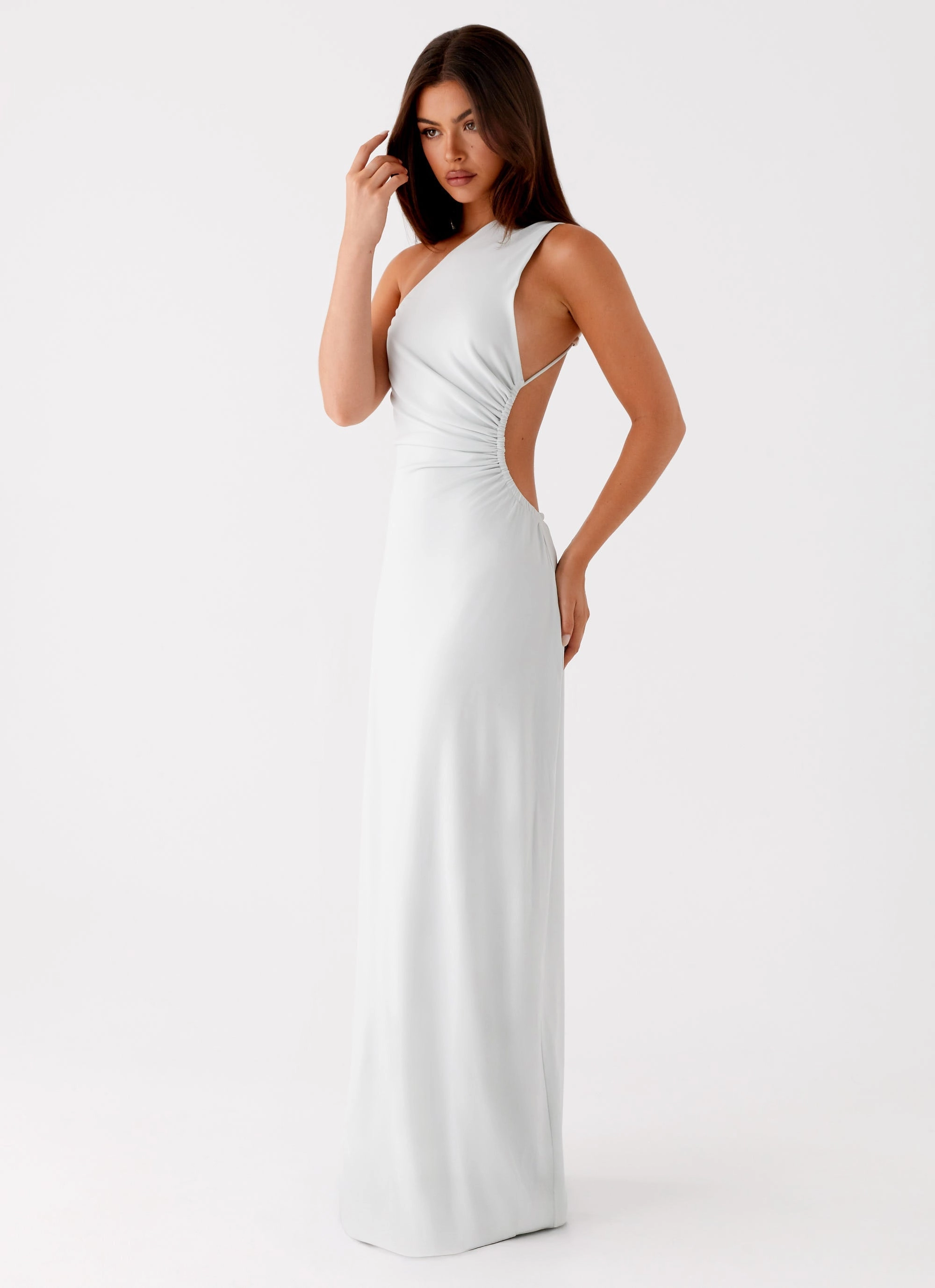 Refined Aesthetic Taurus Maxi Dress - Mint