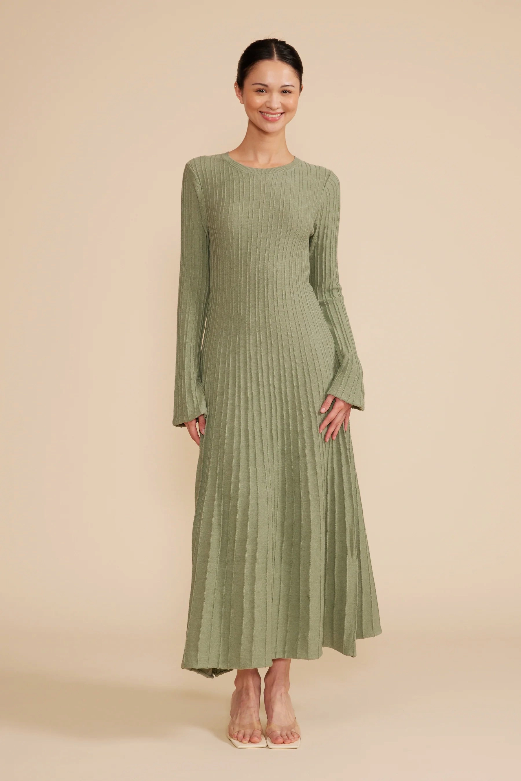 Ventilated Side Panels Jayne Knit Dress