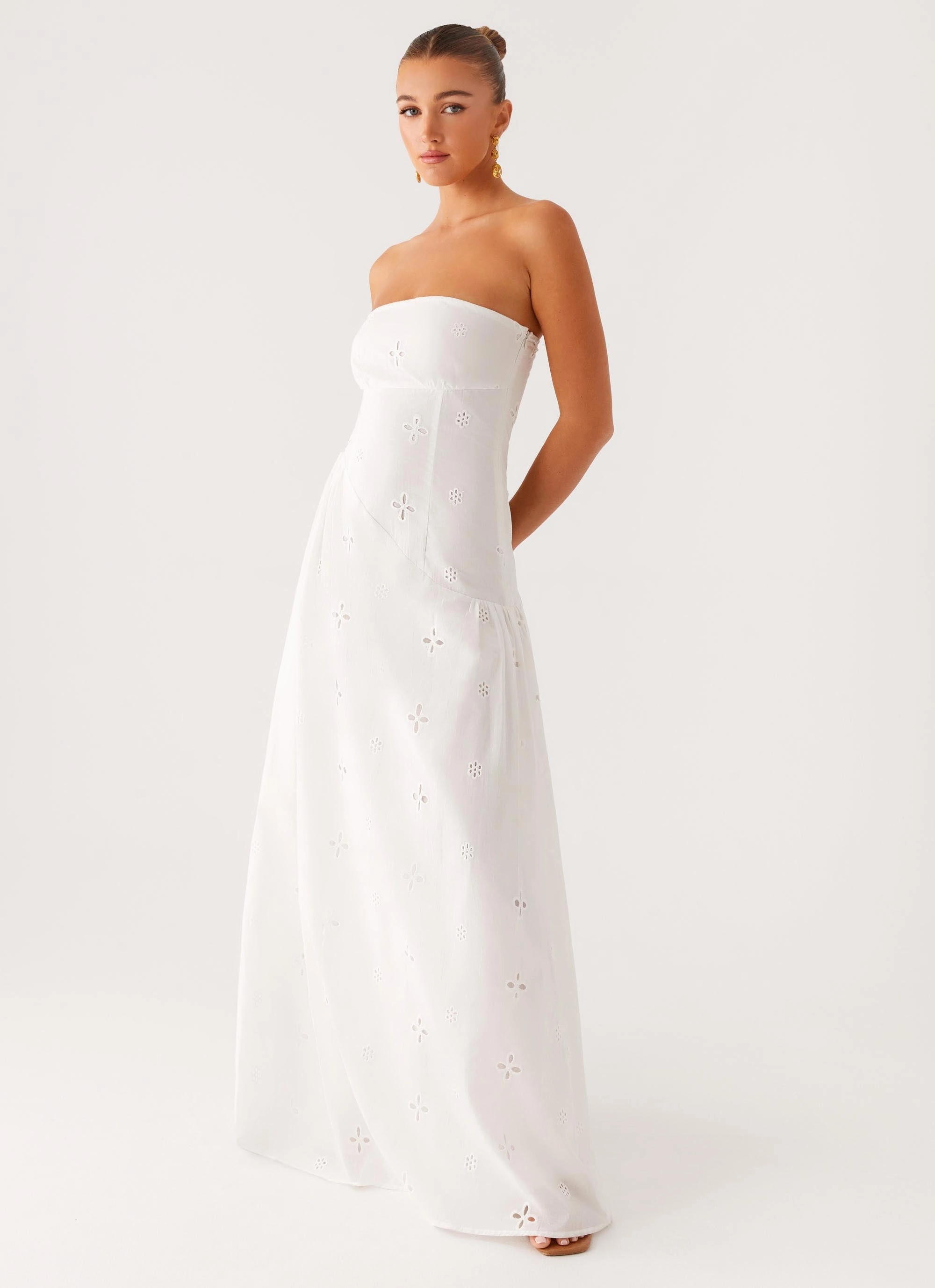 Sunkissed Maxi Dress - Ivory Bohemian style