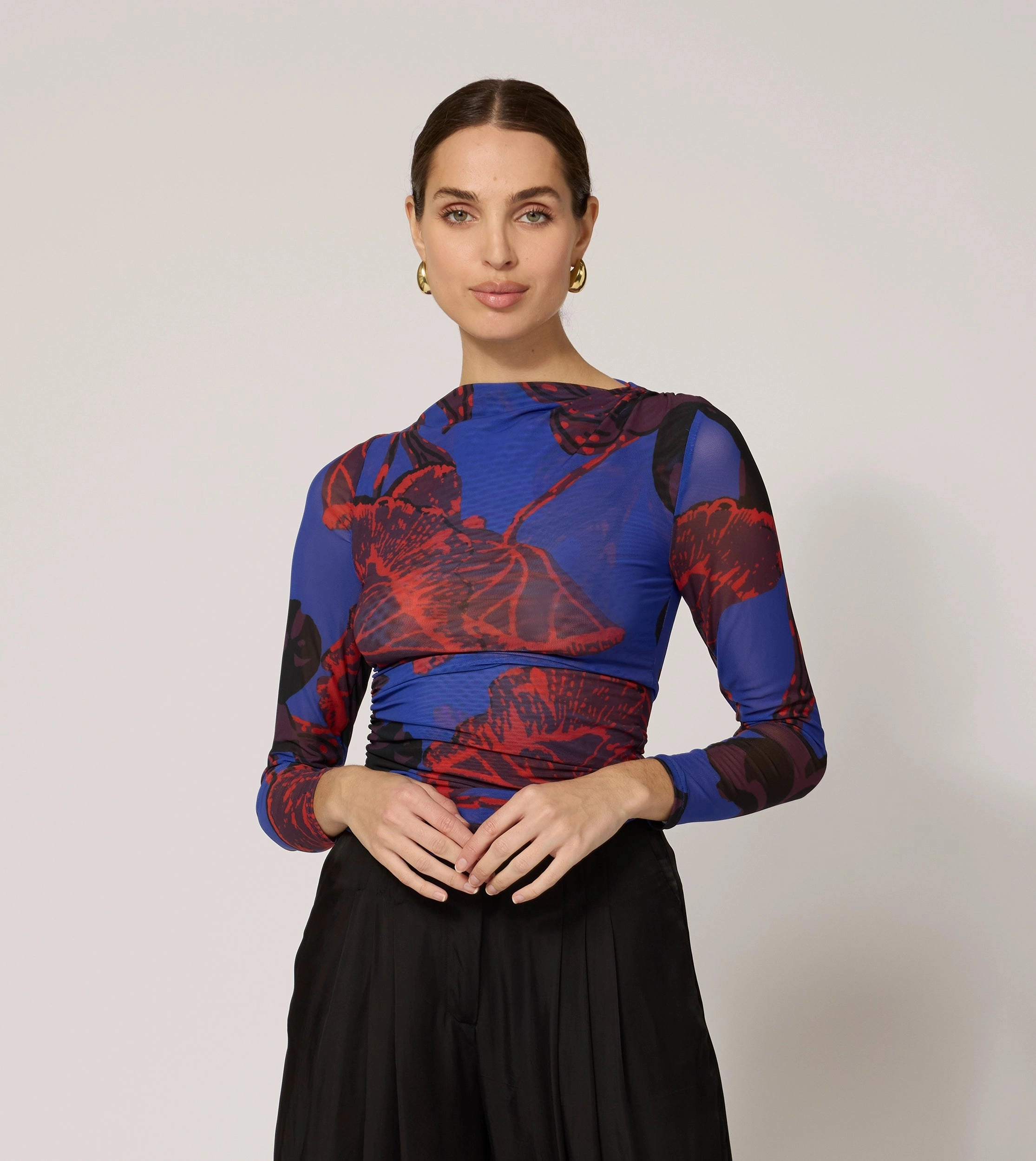 Remy Top | La Rouge Thermal Insulation Core Wrinkle Free Weave