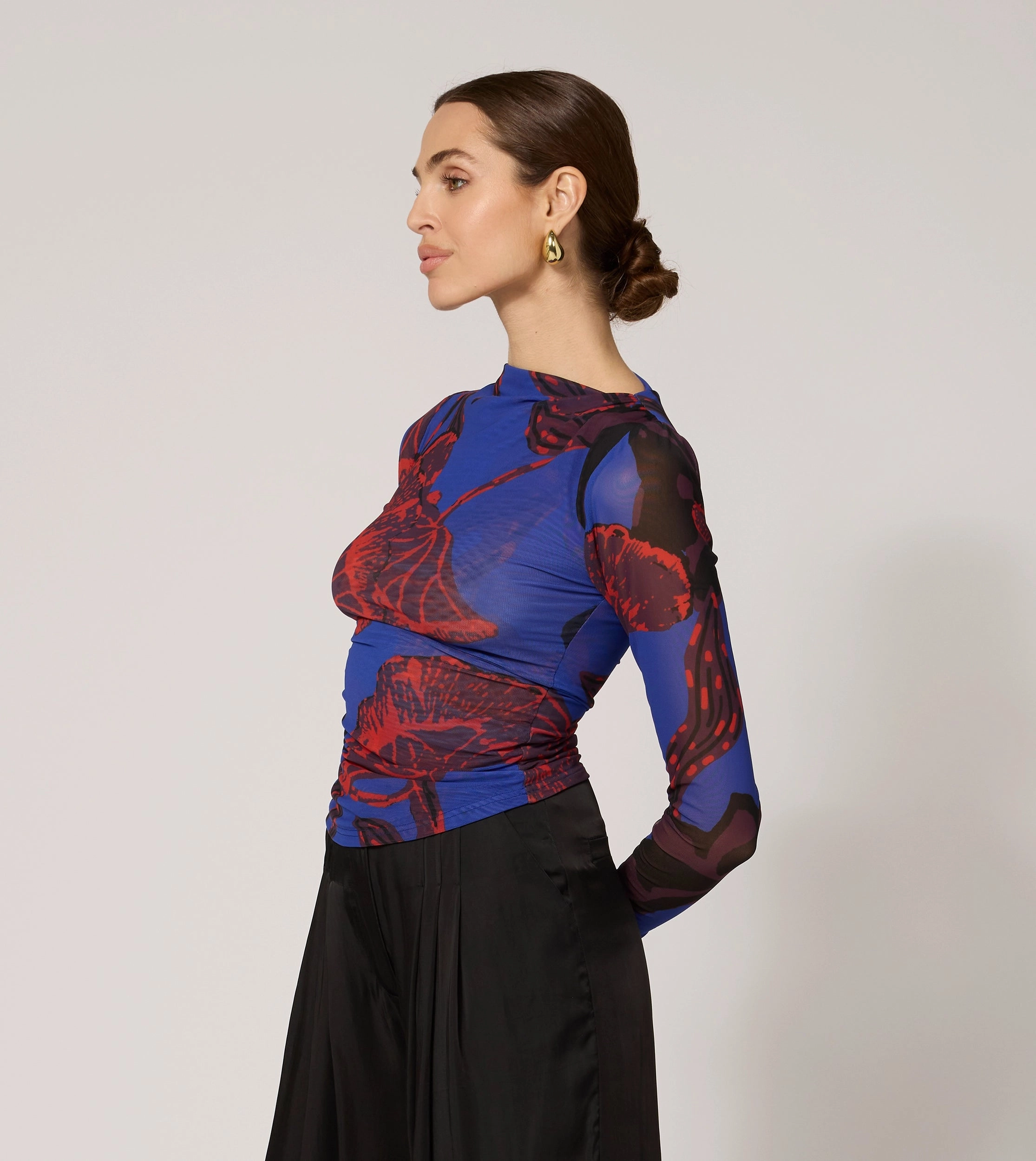 Ventilated Mesh Panels Remy Top | La Rouge