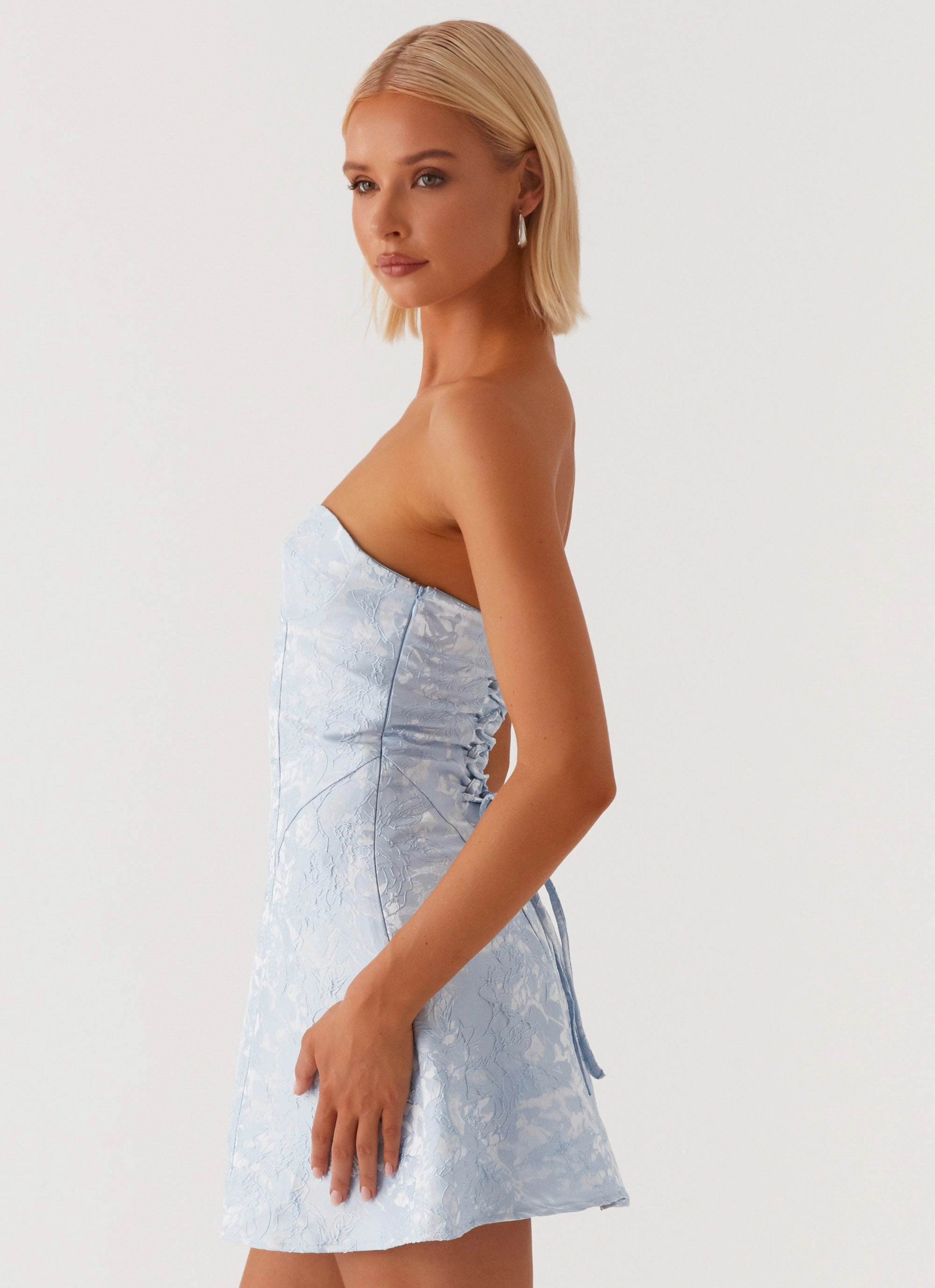 Soft Detail Pure Comfort So Stylish Mini Dress - Blue