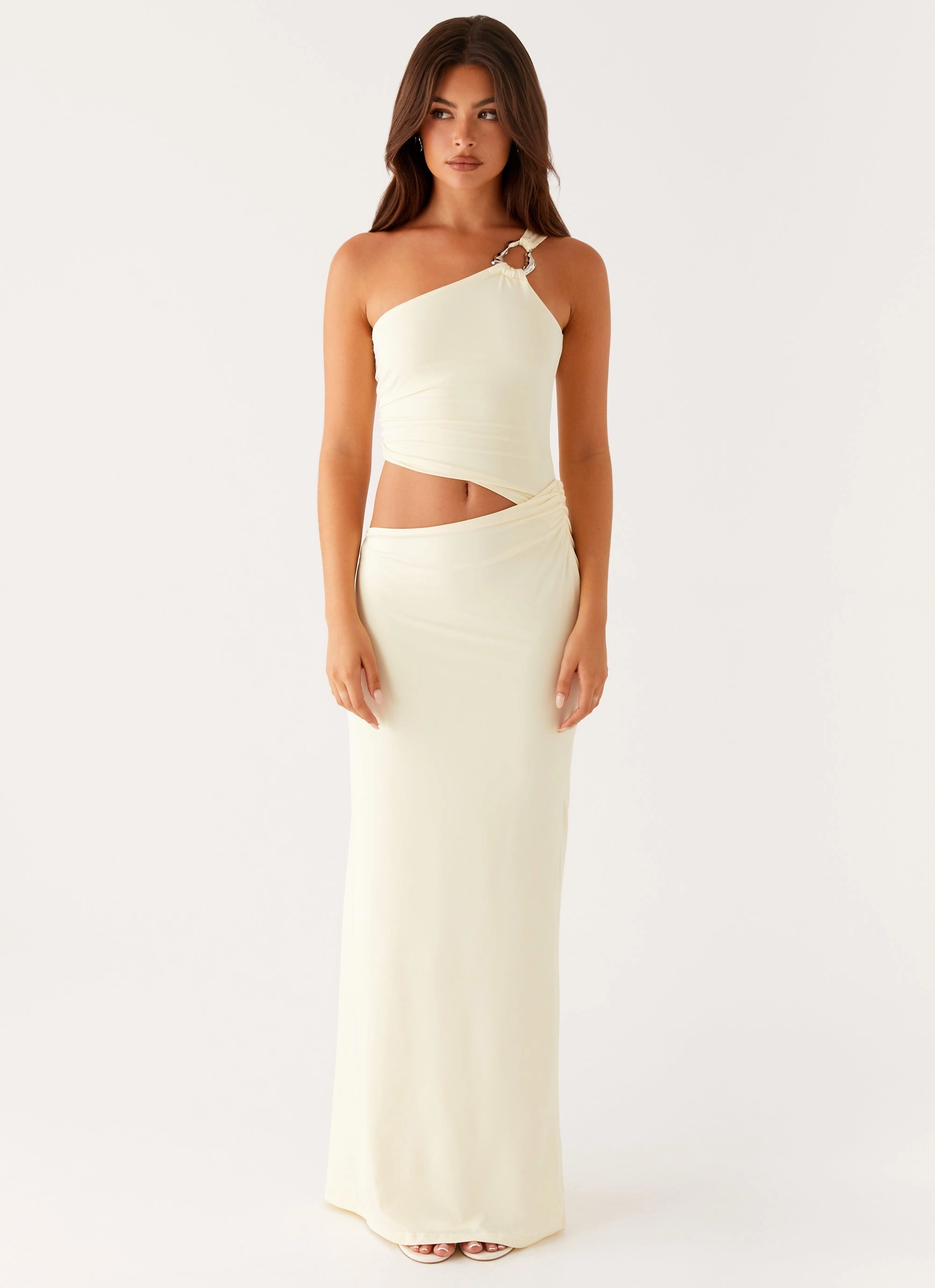 Peta Maxi Dress - Yellow Moment Light